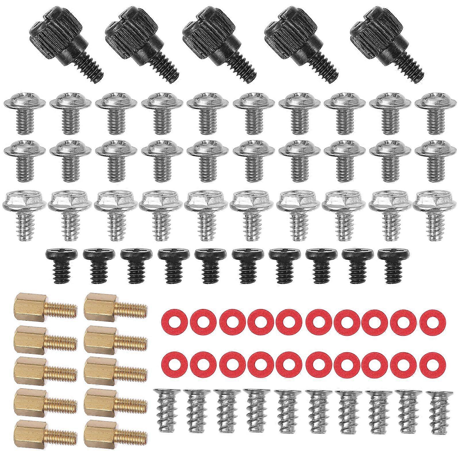 1 Set Countersunk Head Screw Computer Chassis Fixing Screw Computer Supply