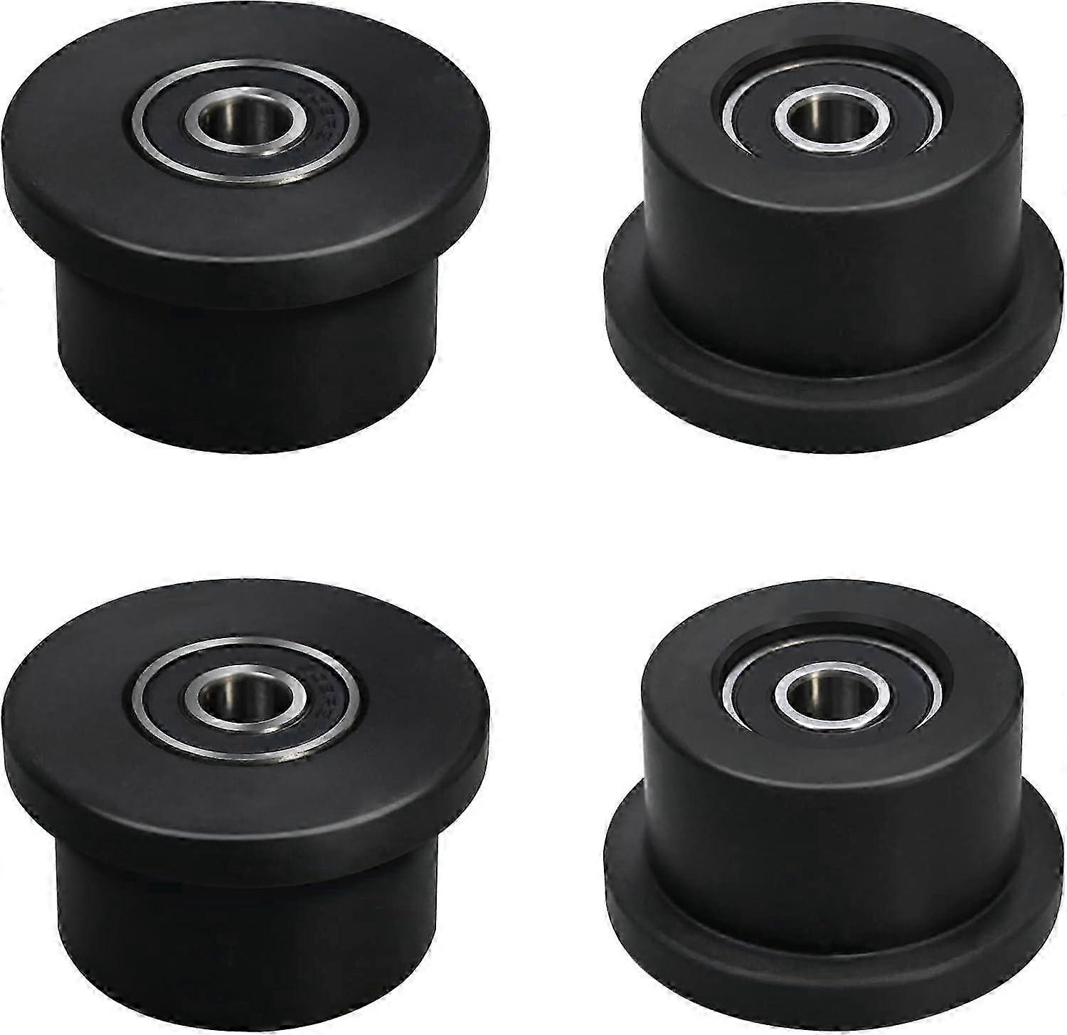 Replacement Wheels/Rollers for Total Gym Models 1000-1900 Supreme Gold - 4-Pack Compatibility