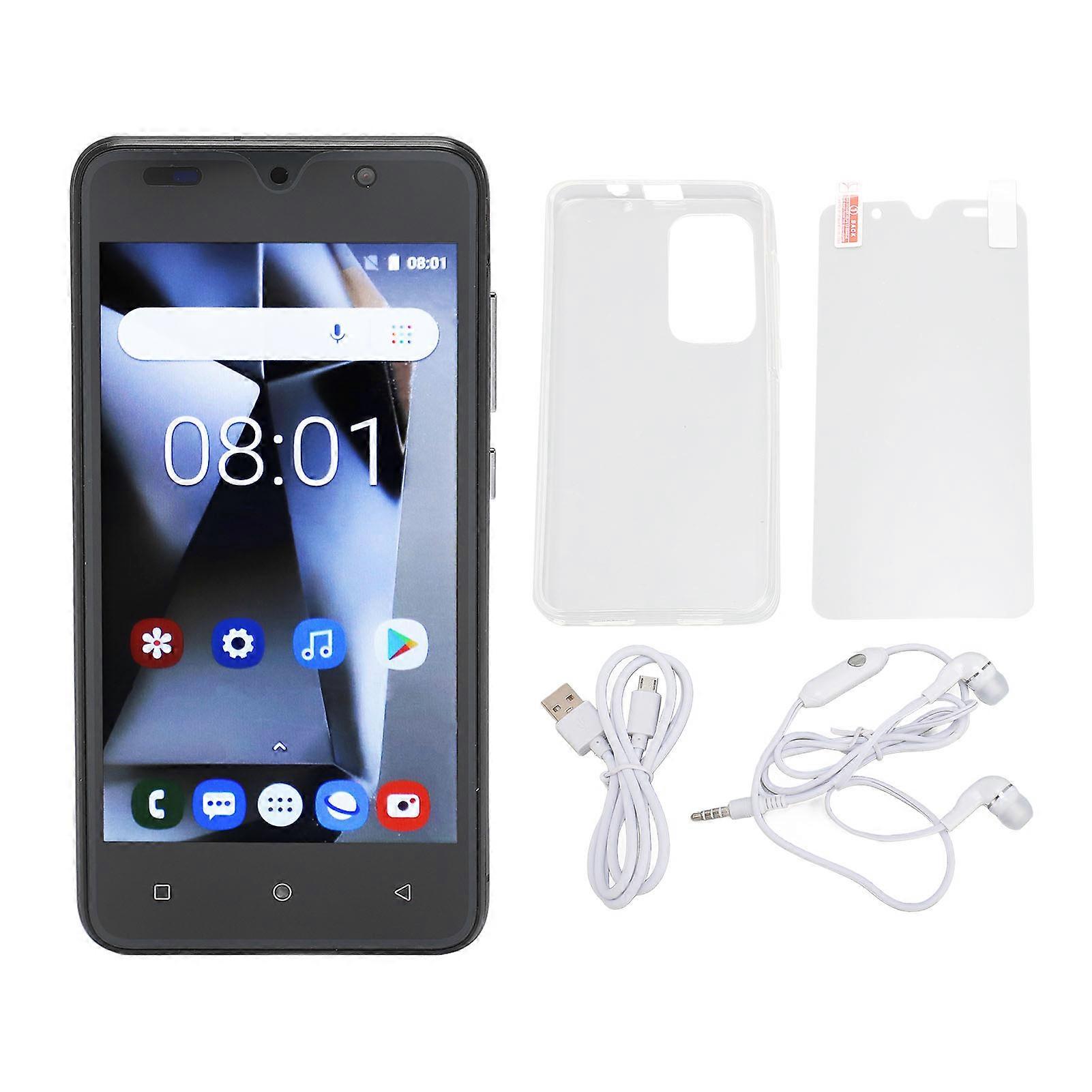 Ultra Slim Smartphone 5.0 Inch HD 4GB RAM 32GB ROM Front 8MP Rear Camera Card Dual Standby Mobile Phone for Android 12