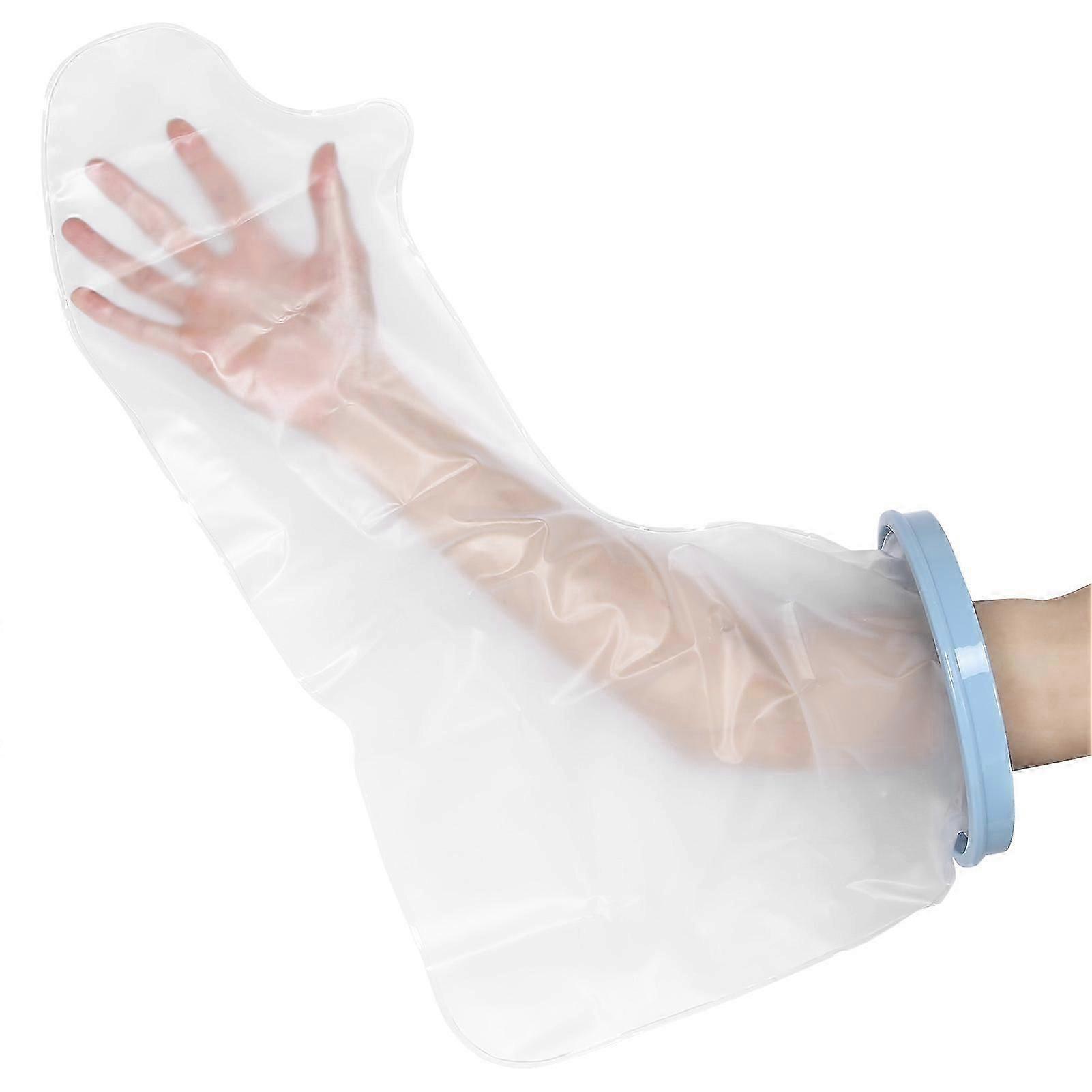64cm Adult Arm Cast Covers Waterproof Shower Cast Protector for Wrist Hand Wounds