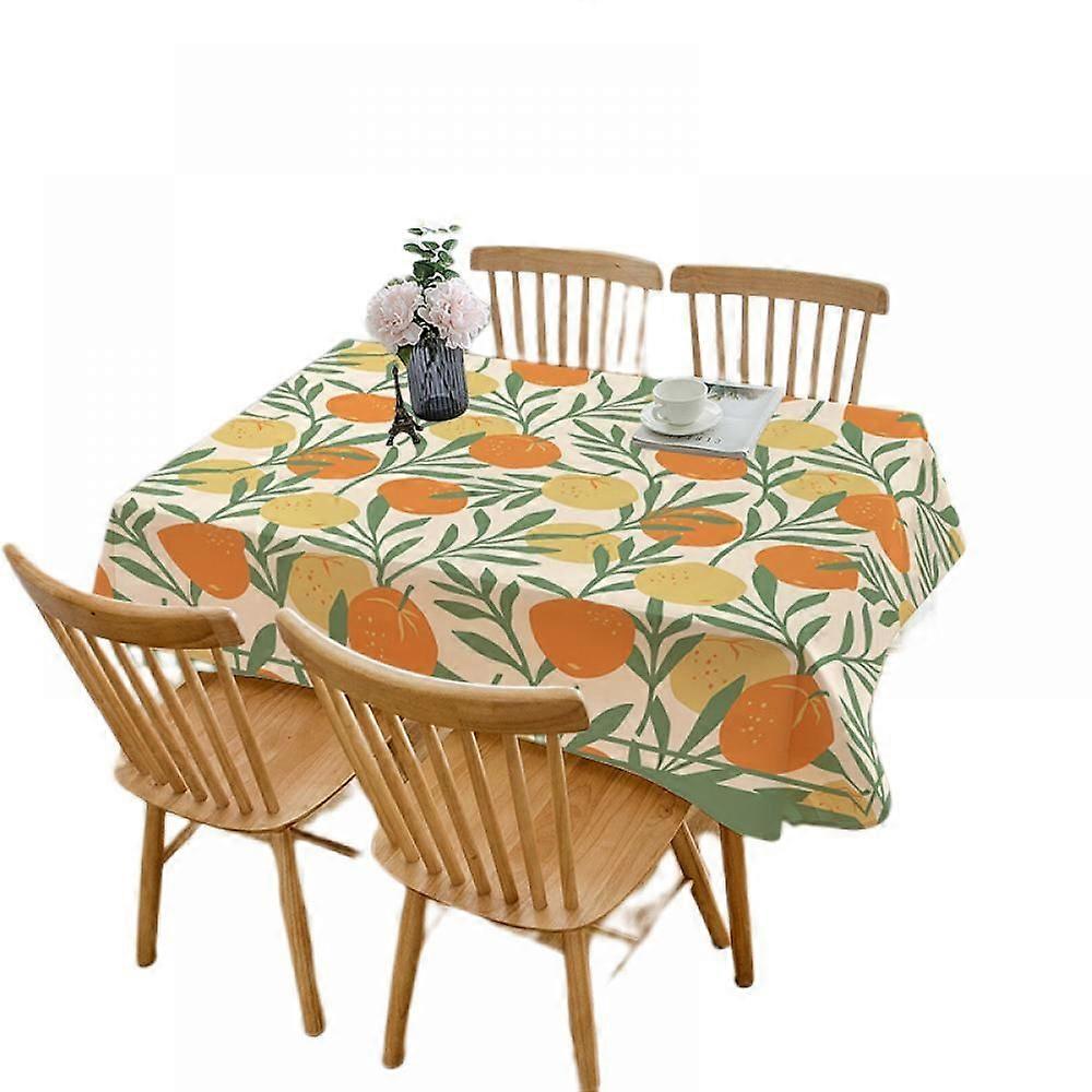 Tablecloth,Decorative Print Rectangle Waterproof Table Cloth Wrinkle Free and Stain Resistant Tablecloths for Parties,Holiday Dinner(78inches)