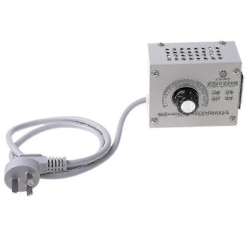 Wbt-4000w 220v Controllable Variable Voltage Regulator Light Brightness Temperature Adjustment Fan Speed Motor Electric Dimmer--