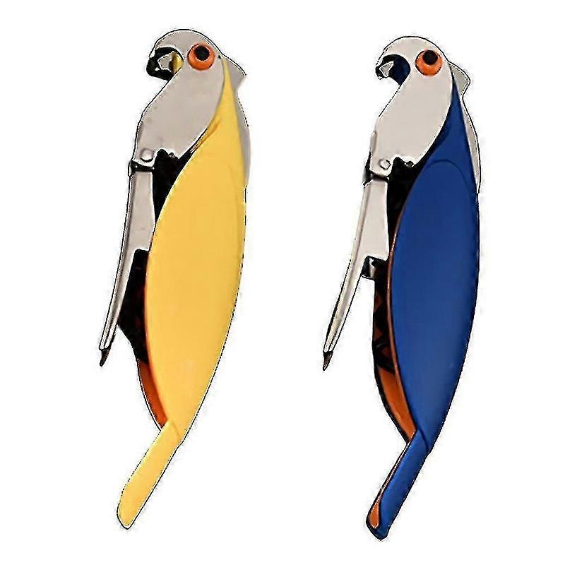 ステンレス鋼オウムワインオープナー、クリエイティブワインボトルオープナー、 - C D
