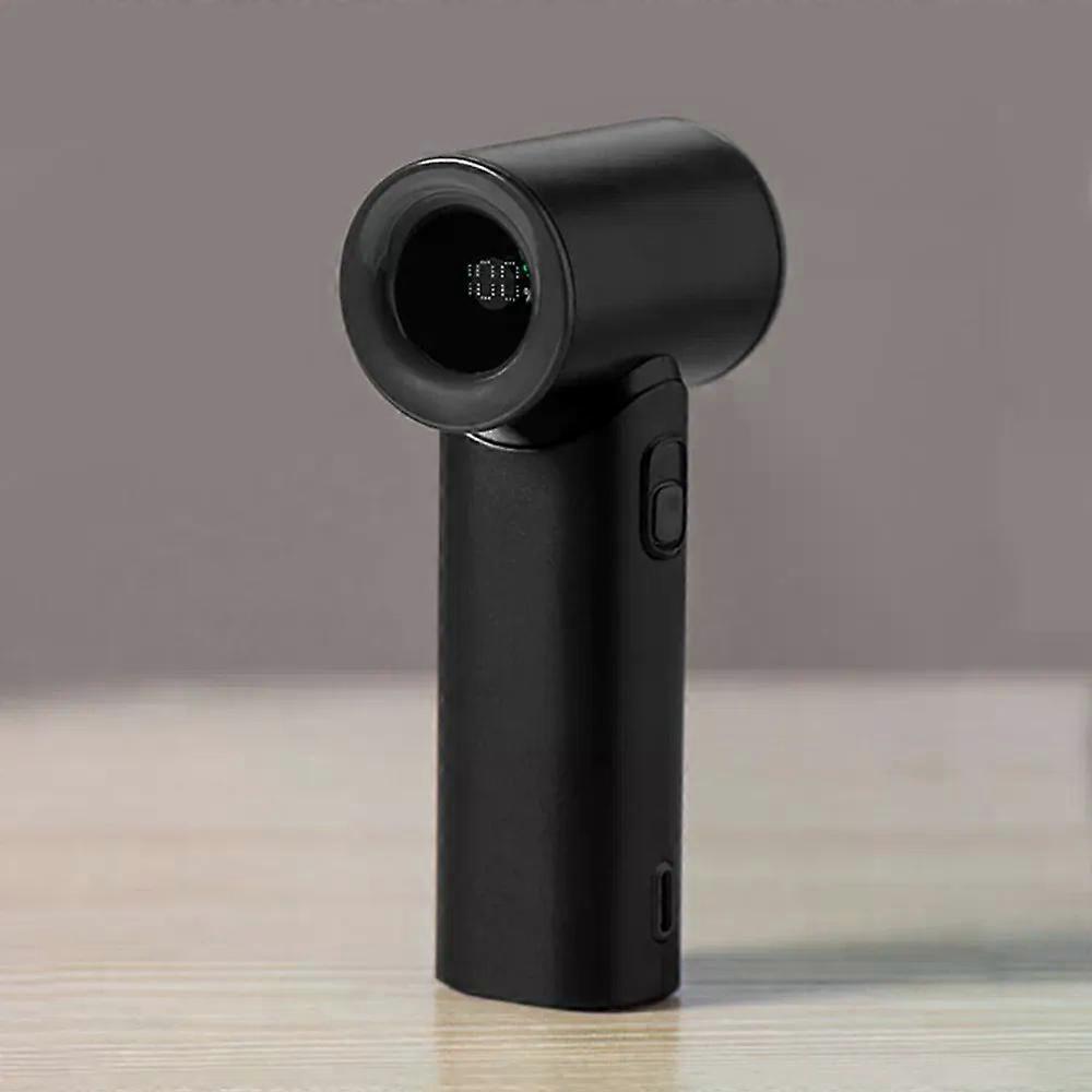 Portable Handheld Turbo Fan Mini Portable Hand Fan 3000mAh Rechargeable Handheld Turbo Fan Small Pocket Fan for Outdoor Travel