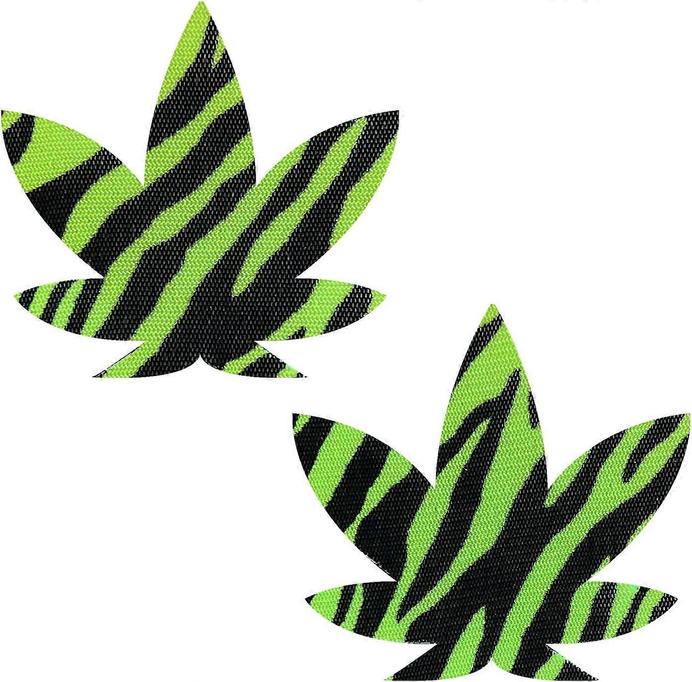 2025 Latest Model  Weed Leaf Nipztix Pasties Nipple Covers - Medical Grade