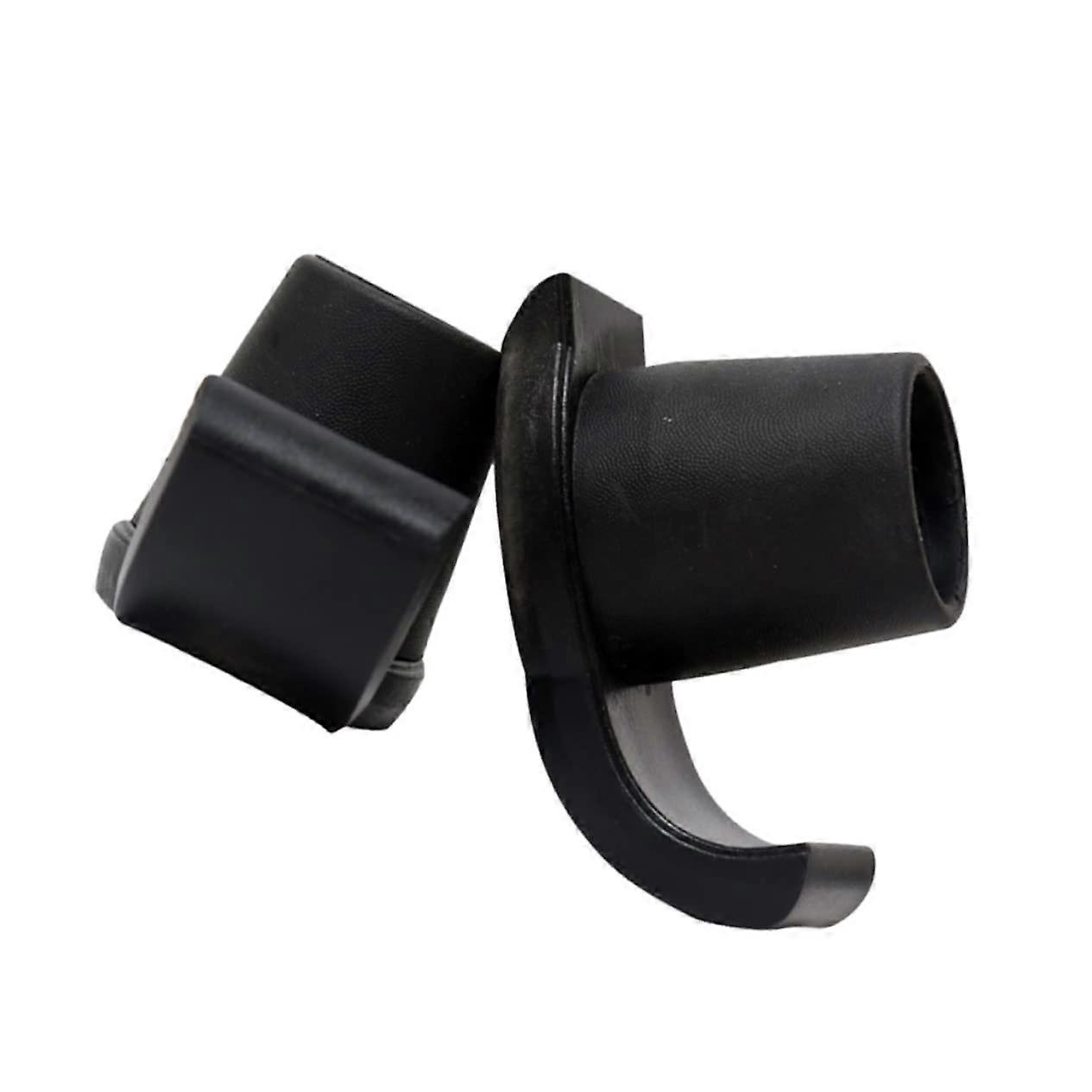 Glide Skis for Patients Black Covers Anti-Slip Universal Fit Safety Traction with Durable Material and Adjustable Size