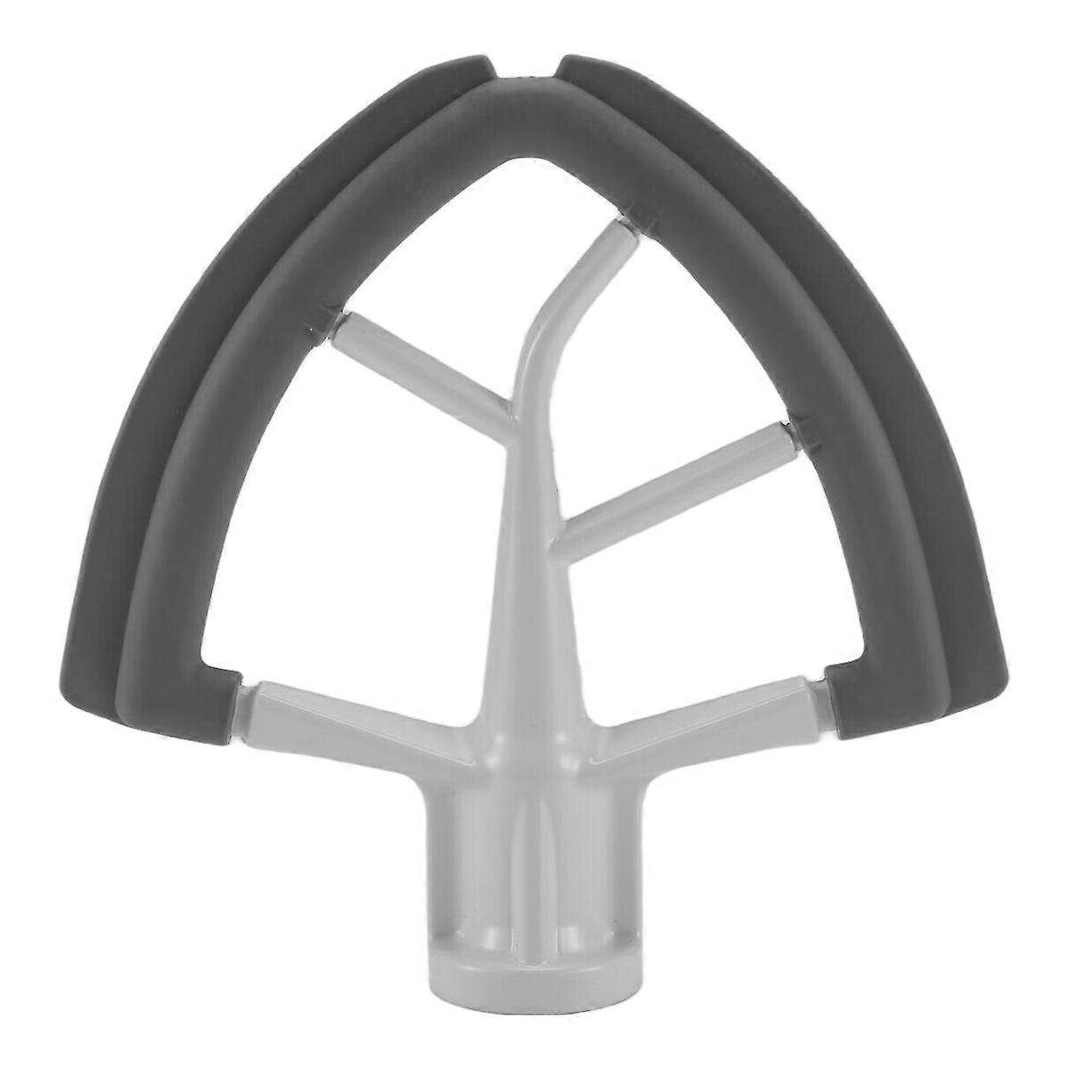 Flex-Edge Paddle Attachment for 4.5-5 QT Tilt-Head Stand Mixer Replacement Silicone Beater Bowl Scraper Blade
