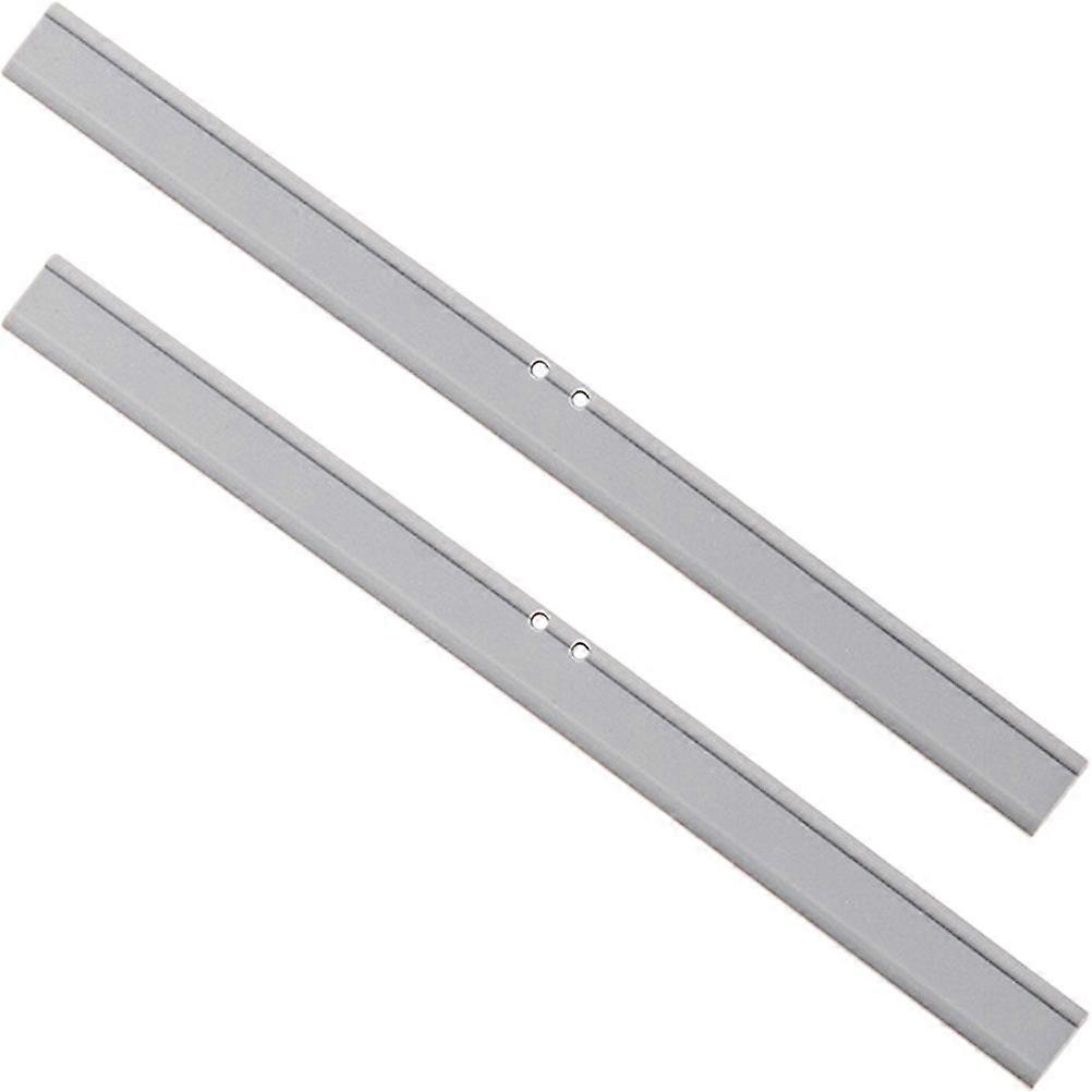 2pcs Practical Window Sweeping Tool Wiper Replacement Window Wiper Tile Cleaning Wiper Part