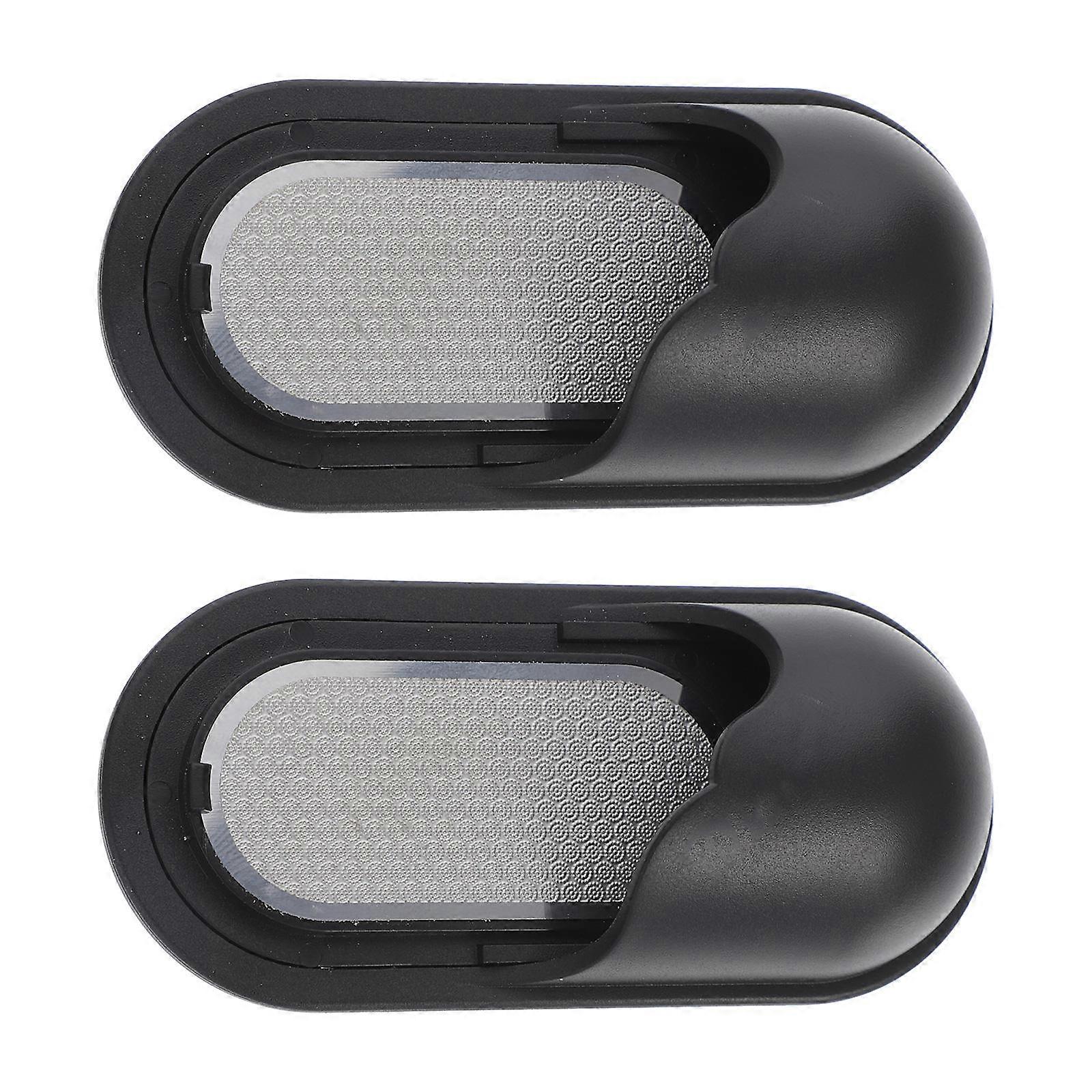 Black Plastic Pencil Sharpener for Sharpening Ideal for School Stationery with Fine Workmanship 2pcs