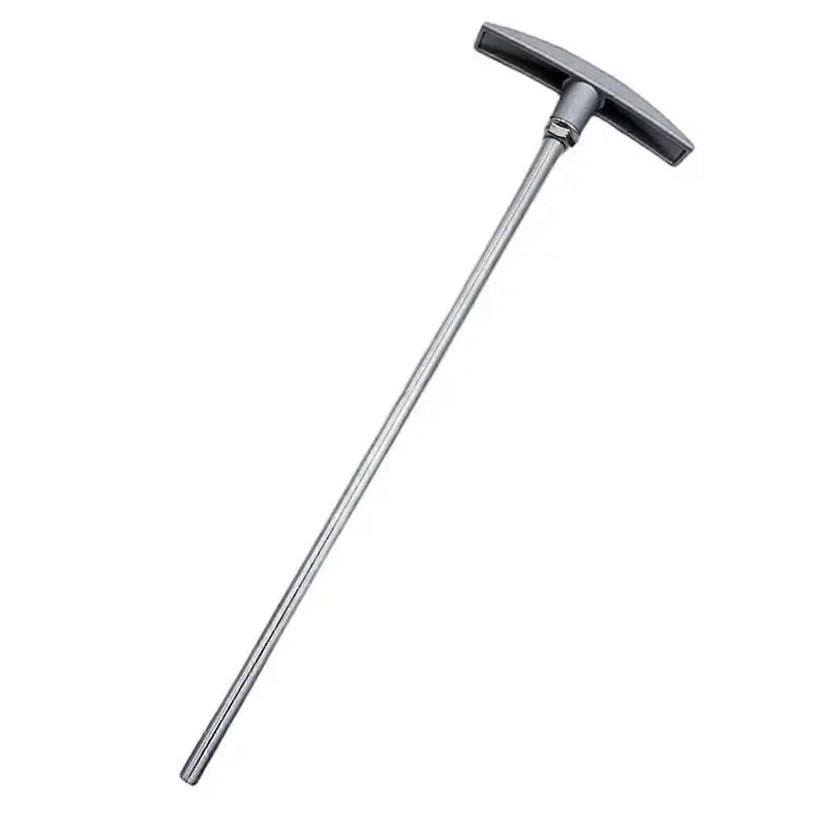 Haste de extensão de 9 polegadas para válvulas de esgoto, com alça, para substituição em válvulas de esgoto de carros, trailers e outros veículos. Multicolorida.