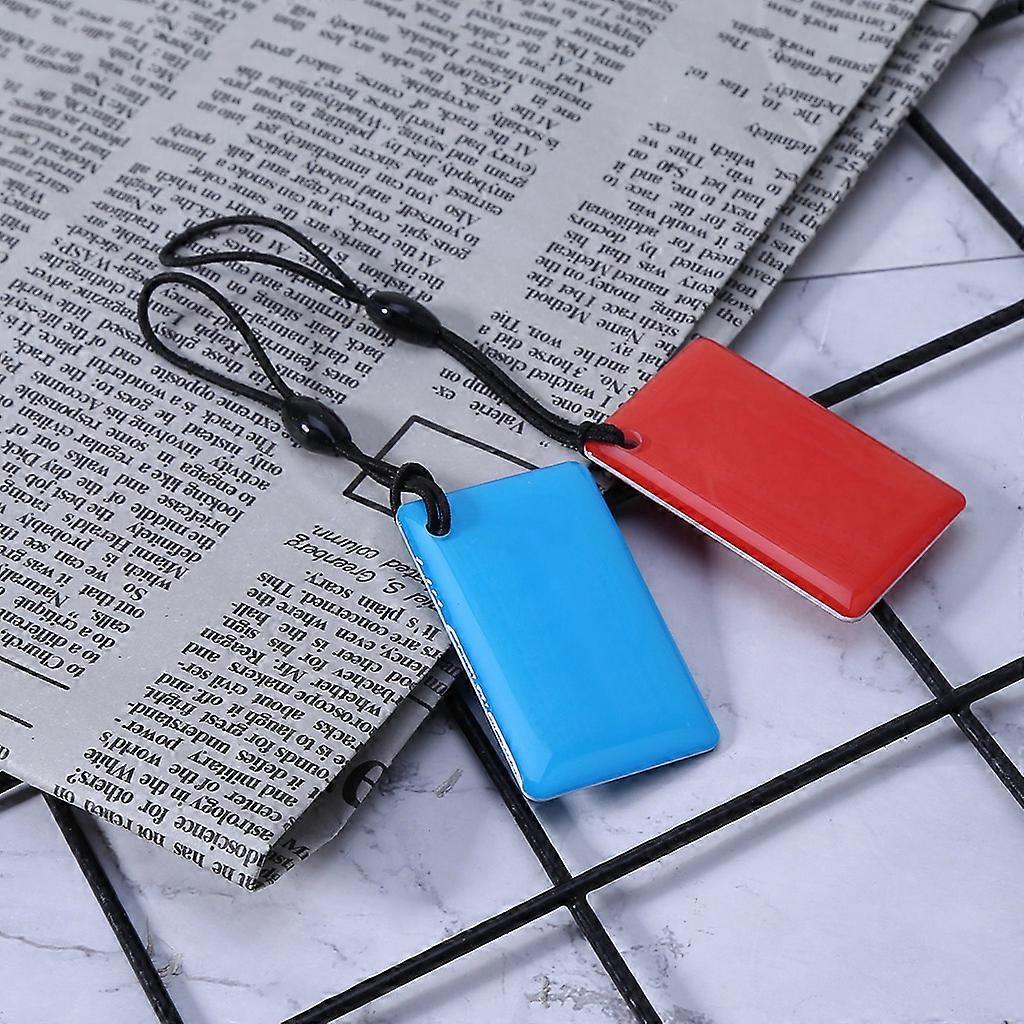 Small 213 NFC Card Ntag213 Chip Cards Blank PVC for Most NFC-Enabled Smartphones and for Smart Devices  Red