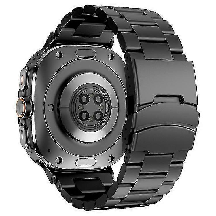 Titanium Alloy Wristband for Galaxy Watch Ultra 47mm Featuring a Tool and Three Bead Design