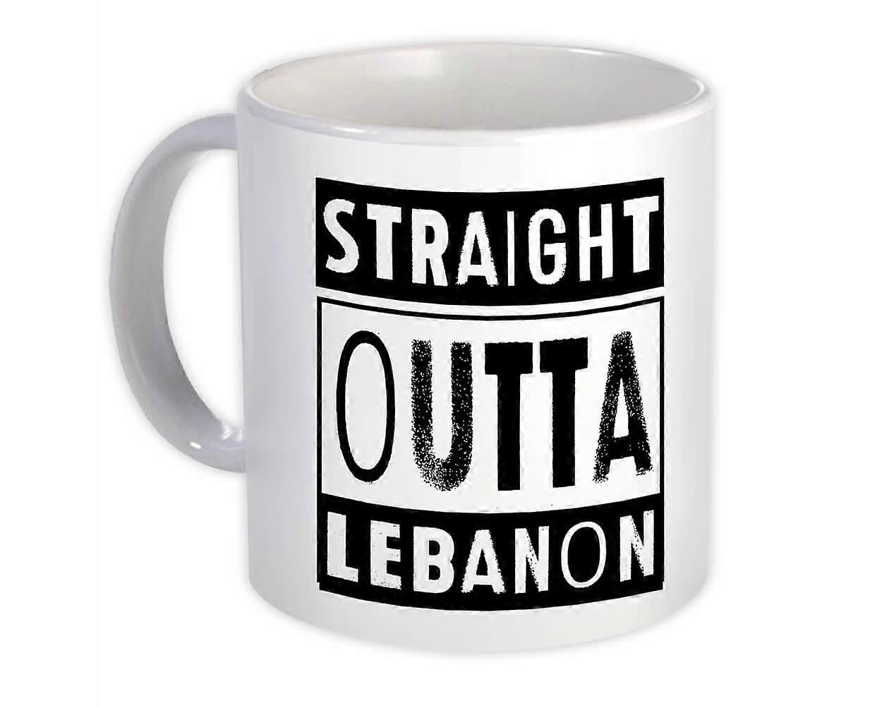 Gåva mugg: Straight Outta Libanon