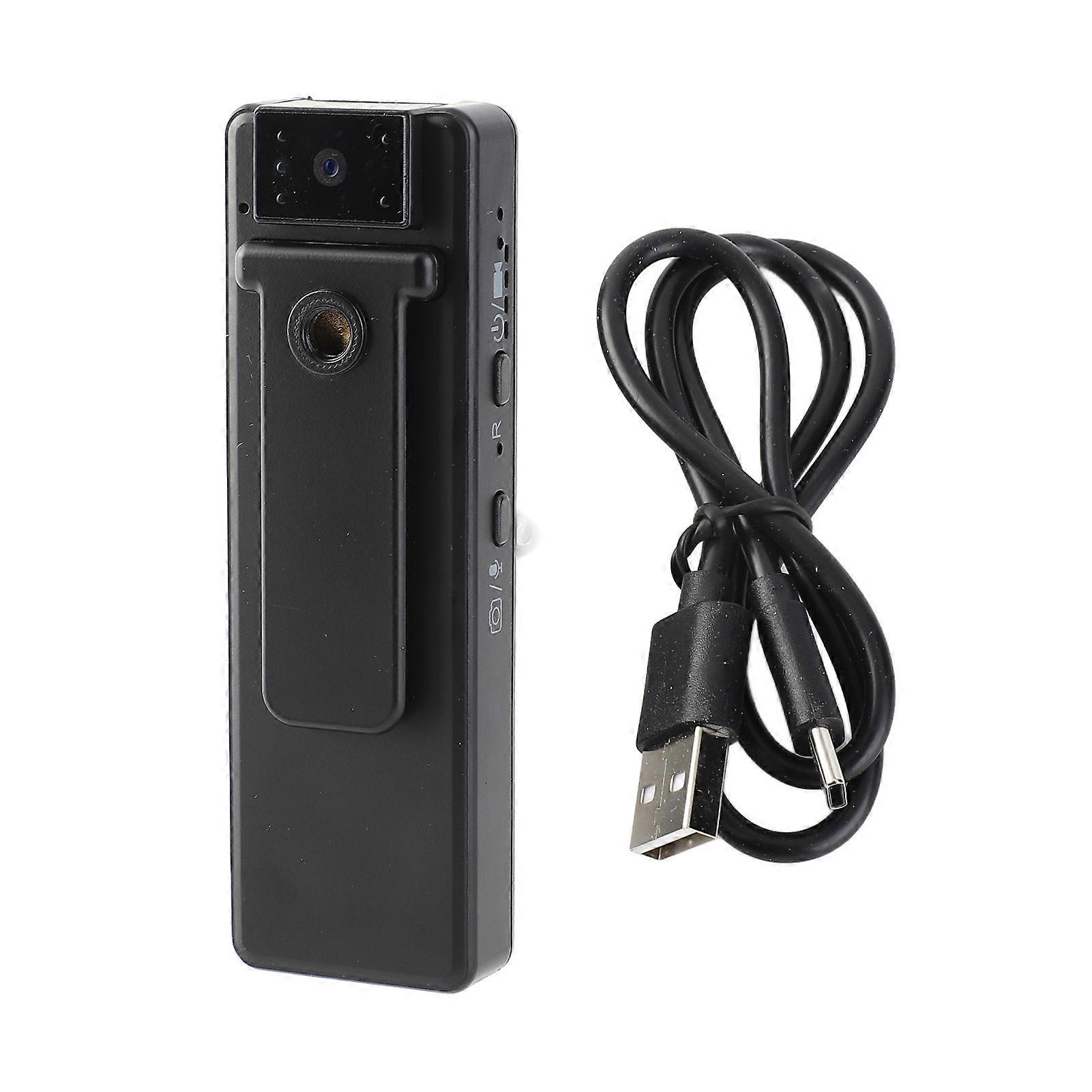 1080P Digital Video Recording Camera High Definition Security Camera 11 Hours Continuous Recording Supports 8G-256G Memory Card