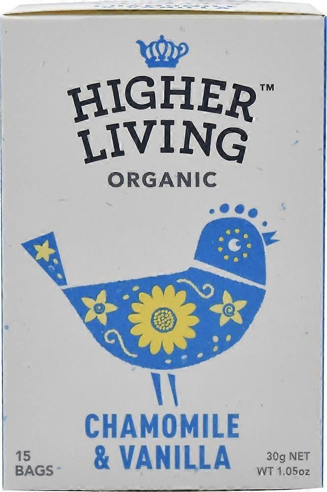 Higher Living 洋甘菊和香草有机草本浸液 - 15 袋