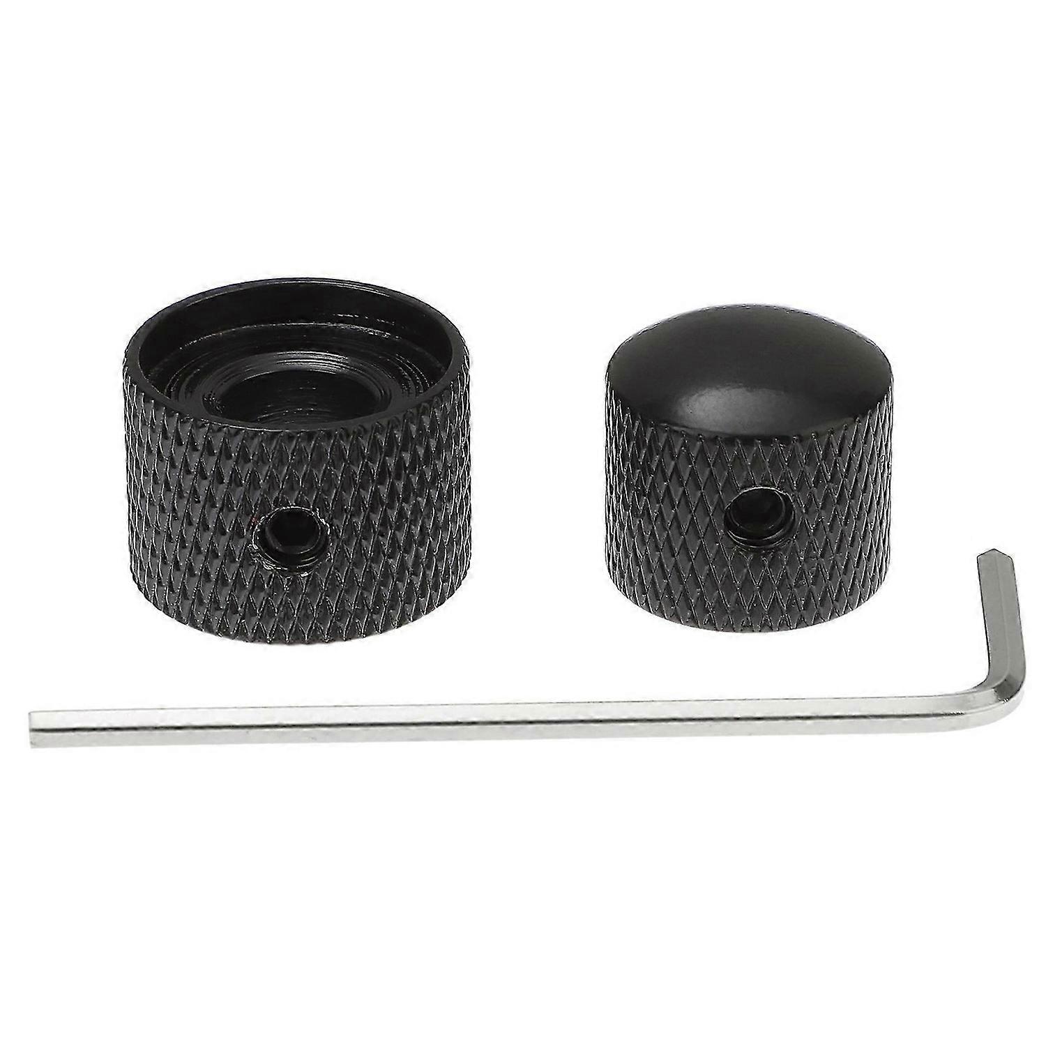 Dual Concentric Volume Tone Blend Control Control Knobs Domed Knobs Allen Key for Strat Electric Gui