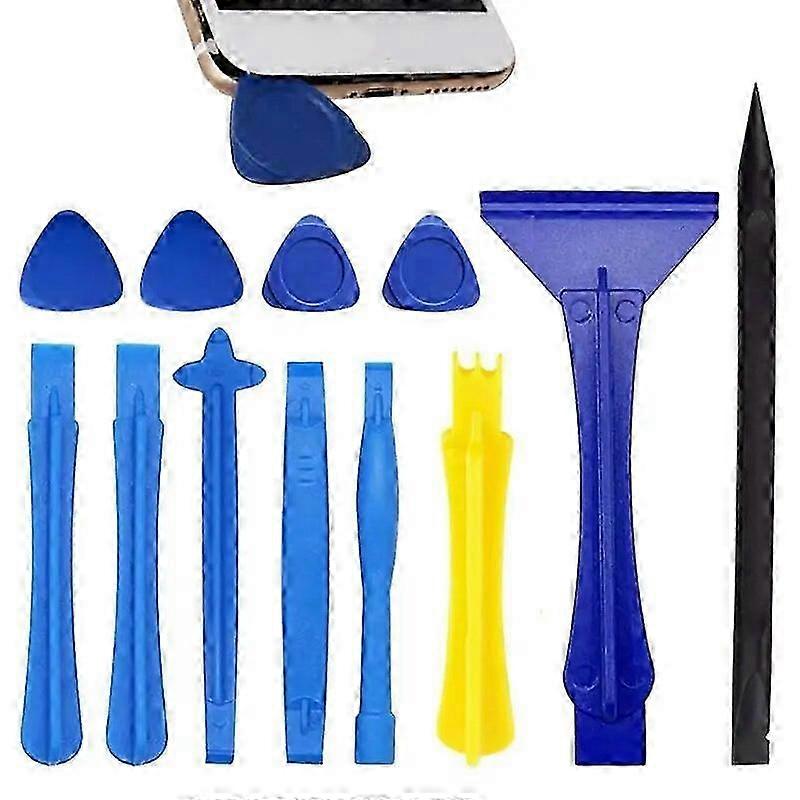 Phone Repair Kit with Screwdriver, Spudger, Tweezers & Suction Cup for Mobile LCD Tablet