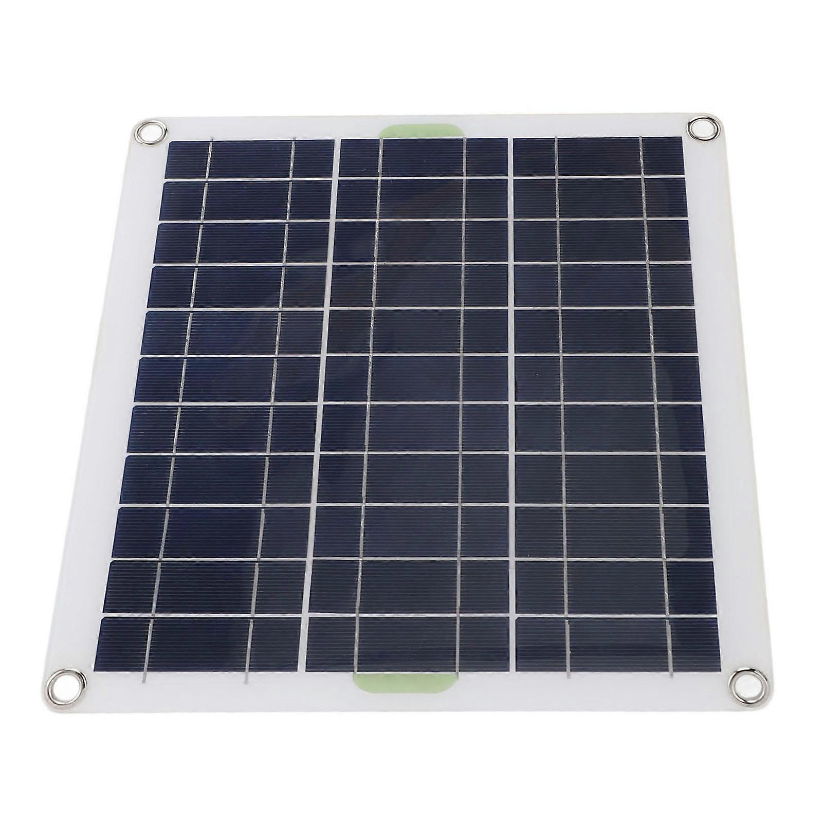 200W Solar Panel Kit with Blue Controller OBD Plug Efficient Fast Charging for Camping Outdoor Travel 