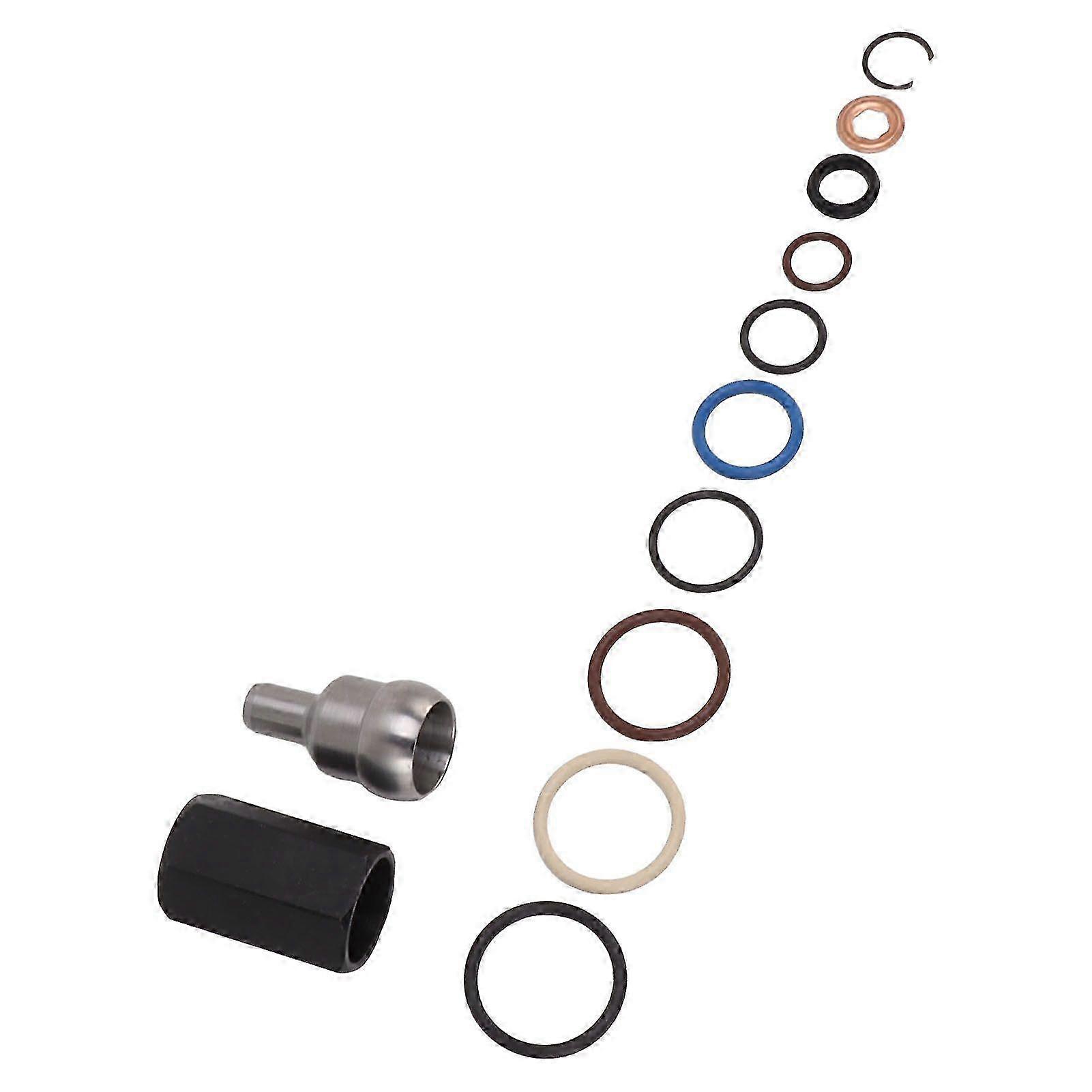 オイルレール漏れ修理キットボールチューブOリングインジェクタシール交換特定のブランド6.0Lパワーストローク2003-2010