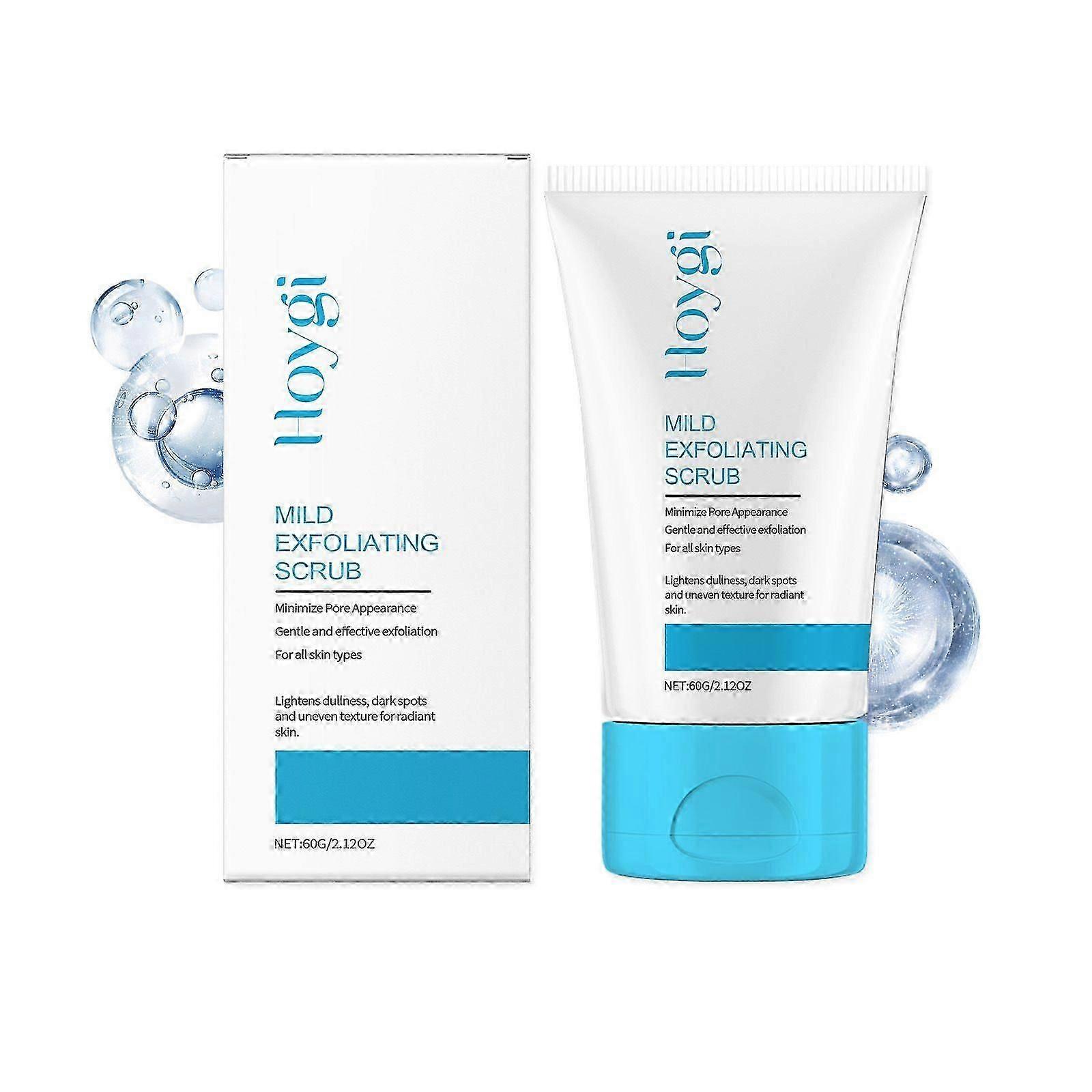 Mild Exfoliating Scrub for Radiant Smooth Skin, Body Scrub Exfoliator, Body Exfoliator, Deep Cleansing, Hydrating and Moisturizing