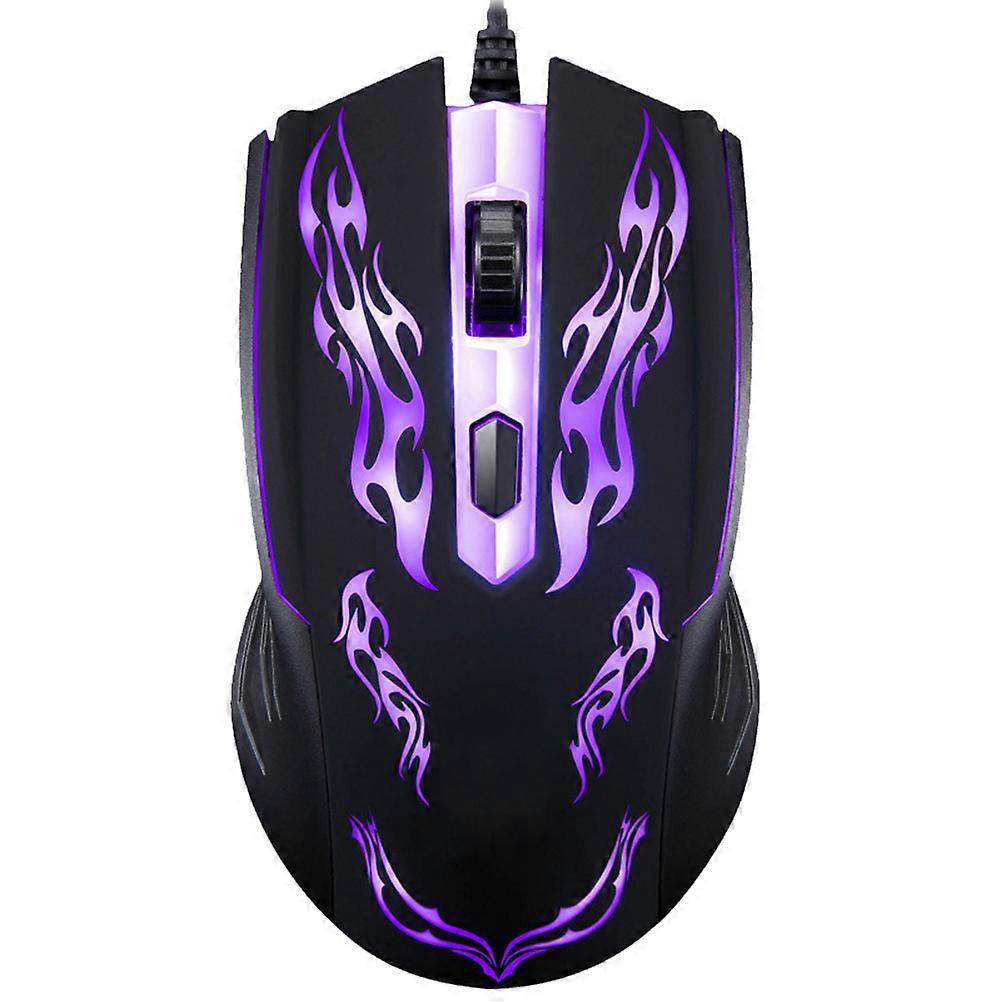 Usb Gaming Mouse For Pc And Gaming Ergonomic Design Black 12 X 65 X 38 Cm Led Lighting Dpi Adjustable 1Pack