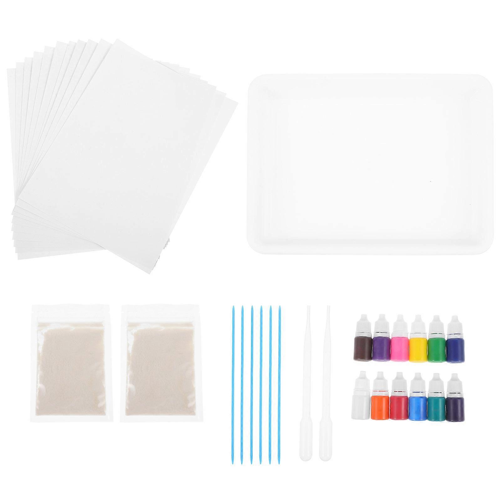Diy Painting Kit Water Transfer Painting Practical Design Home Use 1 Set
