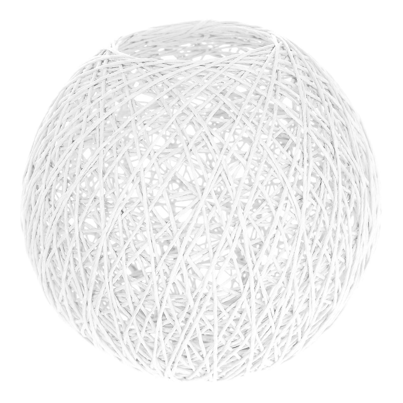 Small Lamp Shade Boho Hanging Lamp Wicker Lampshade For Office 15cm Diameter 1Set