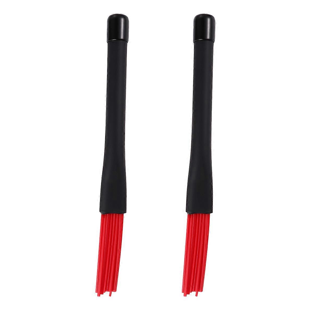 Practice Drum Brushes Retractable Jazz and Drum Kit Drum Accessories .5x2x2cm Balancing Loudness 1 Pair