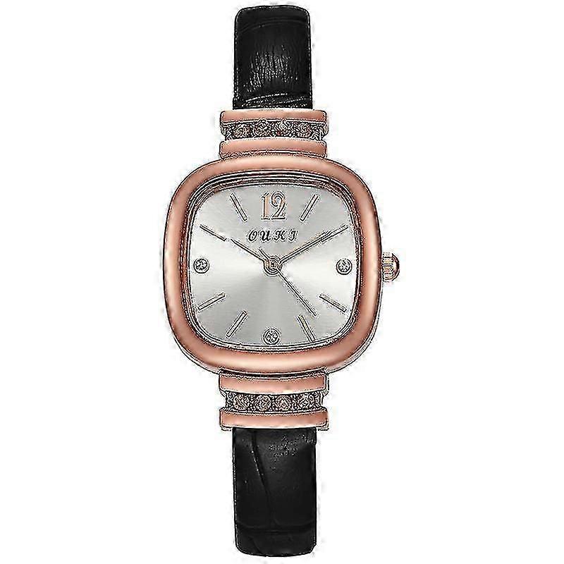 Student small square watch women's square watch small sugar cube quartz watch