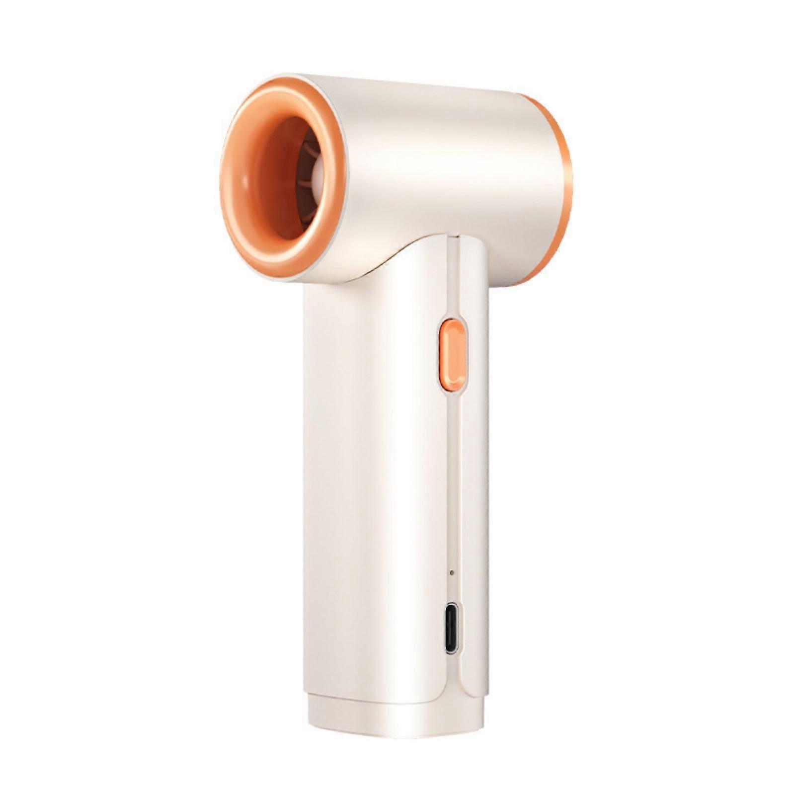 Multifuntional Handheld Fan Efficient Cooling Fan 2000mAh Battery ABS Texture Suitable for Travel Office and Outdoor Use White