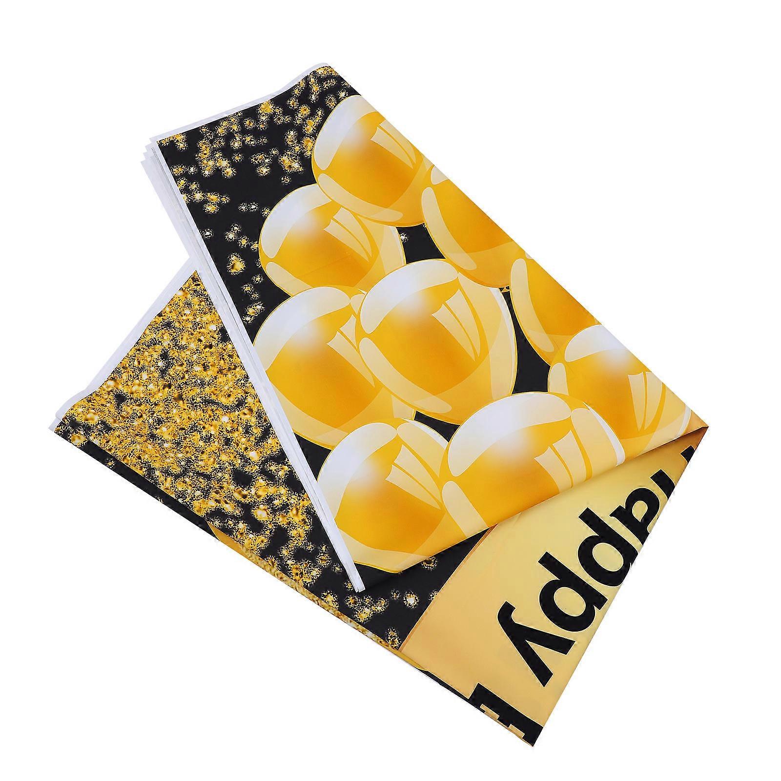 Birthday Party Backdrop Banner Durable Decorative Photo Prop for Festive Celebrations and Memorable Events
