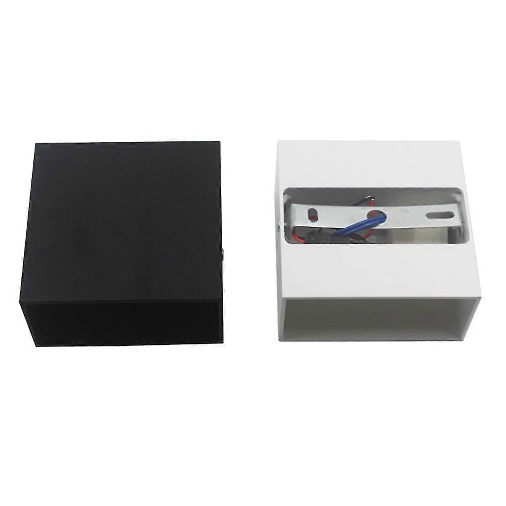 Black Portable Wall Lamp LED Wall Lamp for Lighting Use 1Pcs Aluminum