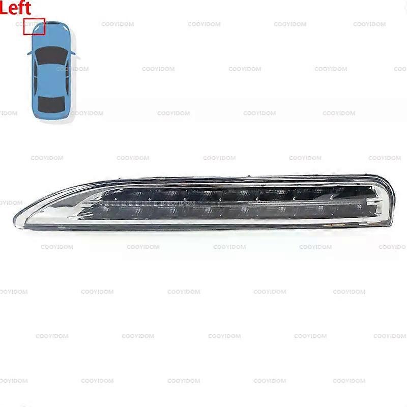 unique 95863118100 95863118200 Car Front Bumper Daytime Running Light LED DRL Driving Lamp For Porsche Cayenne 2011-2014