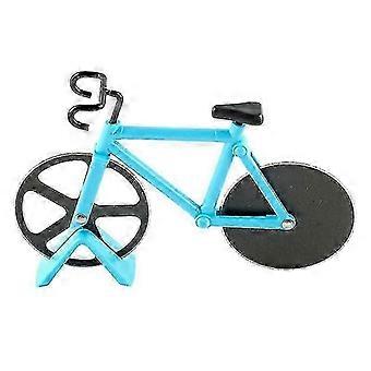 Novelty Bicycle Shape Pizza Cutter Dual-wheel Slicer Kitchen Home Decor Tool