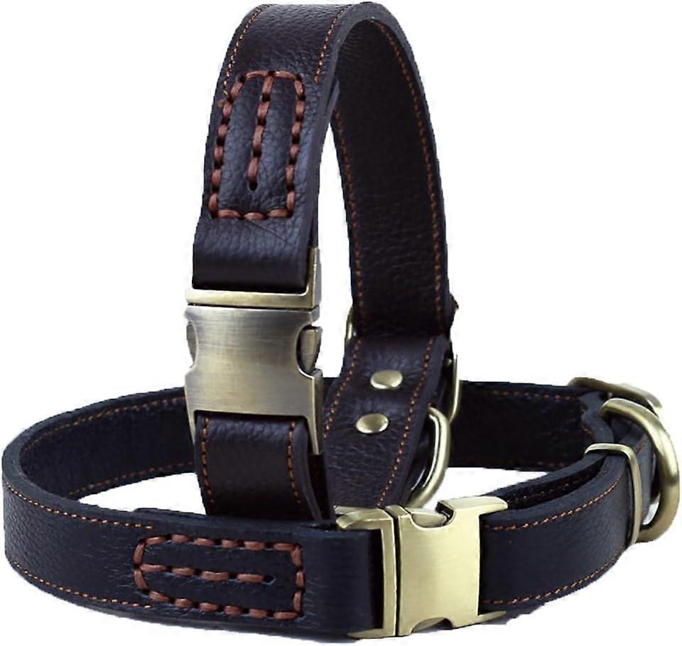 Adjustable Durable and Comfortable Padded Best Leather Dog Collars