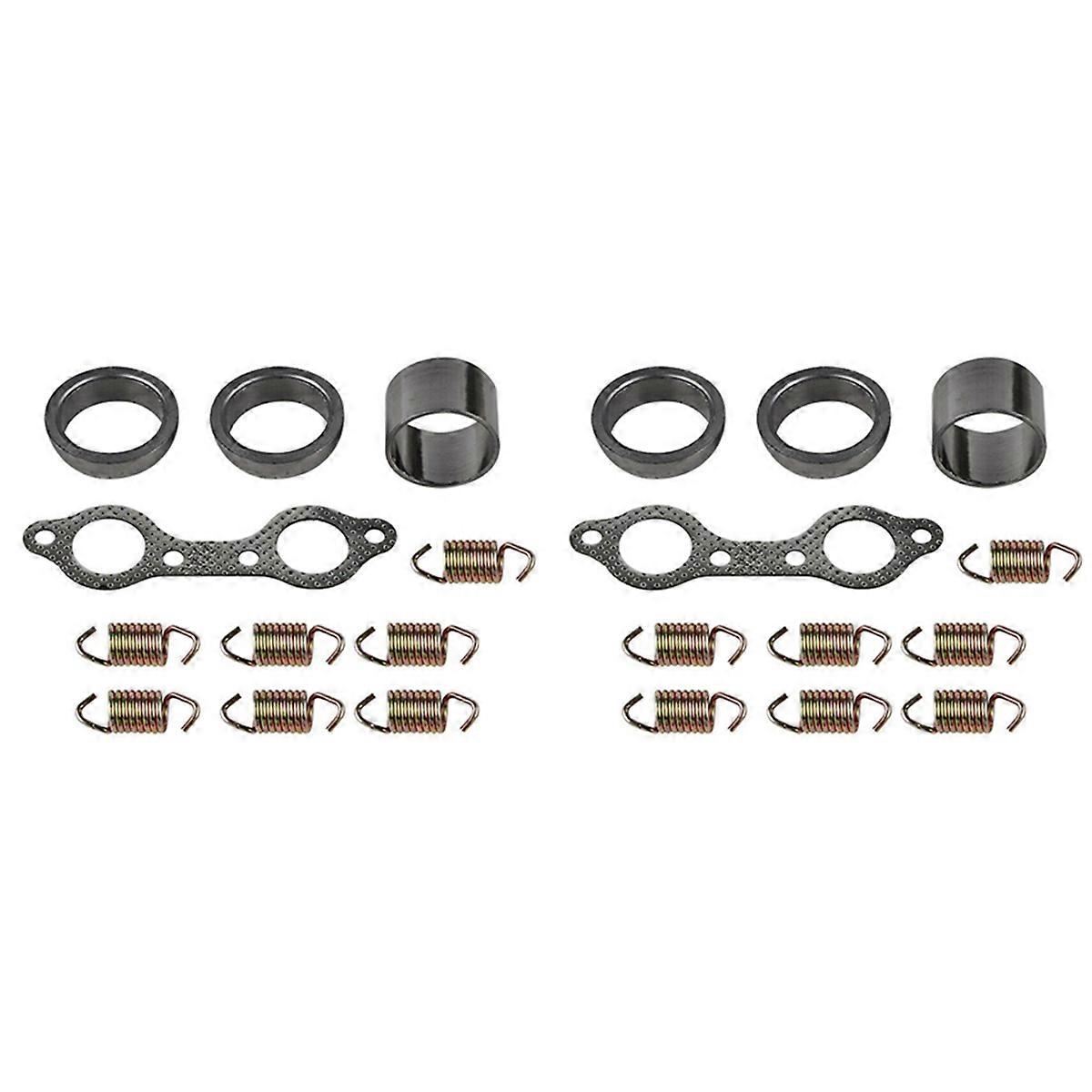 UTV Exhaust Pipe Manifold Gasket and Spring Rebuild Kit