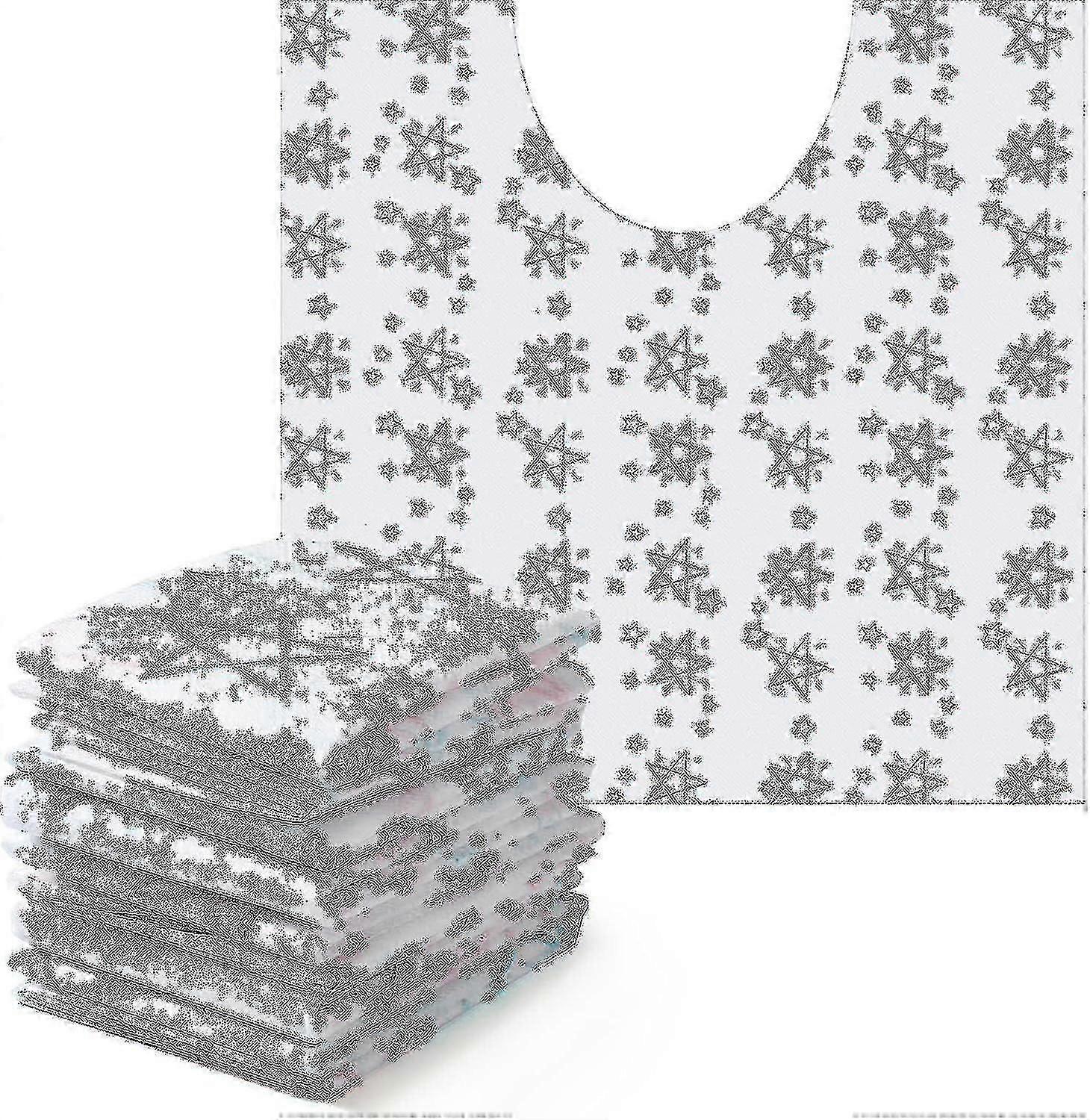 50 件一次性马桶马桶垫除臭马桶垫防水浴室 U 形垫子，用于儿童如厕训练尿失禁 2 月 2 日