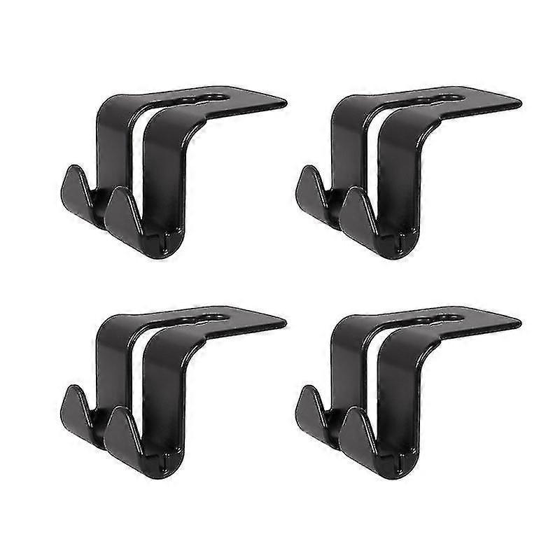 Maximize Car Space with 4pcs Car Back Headrest Hangers