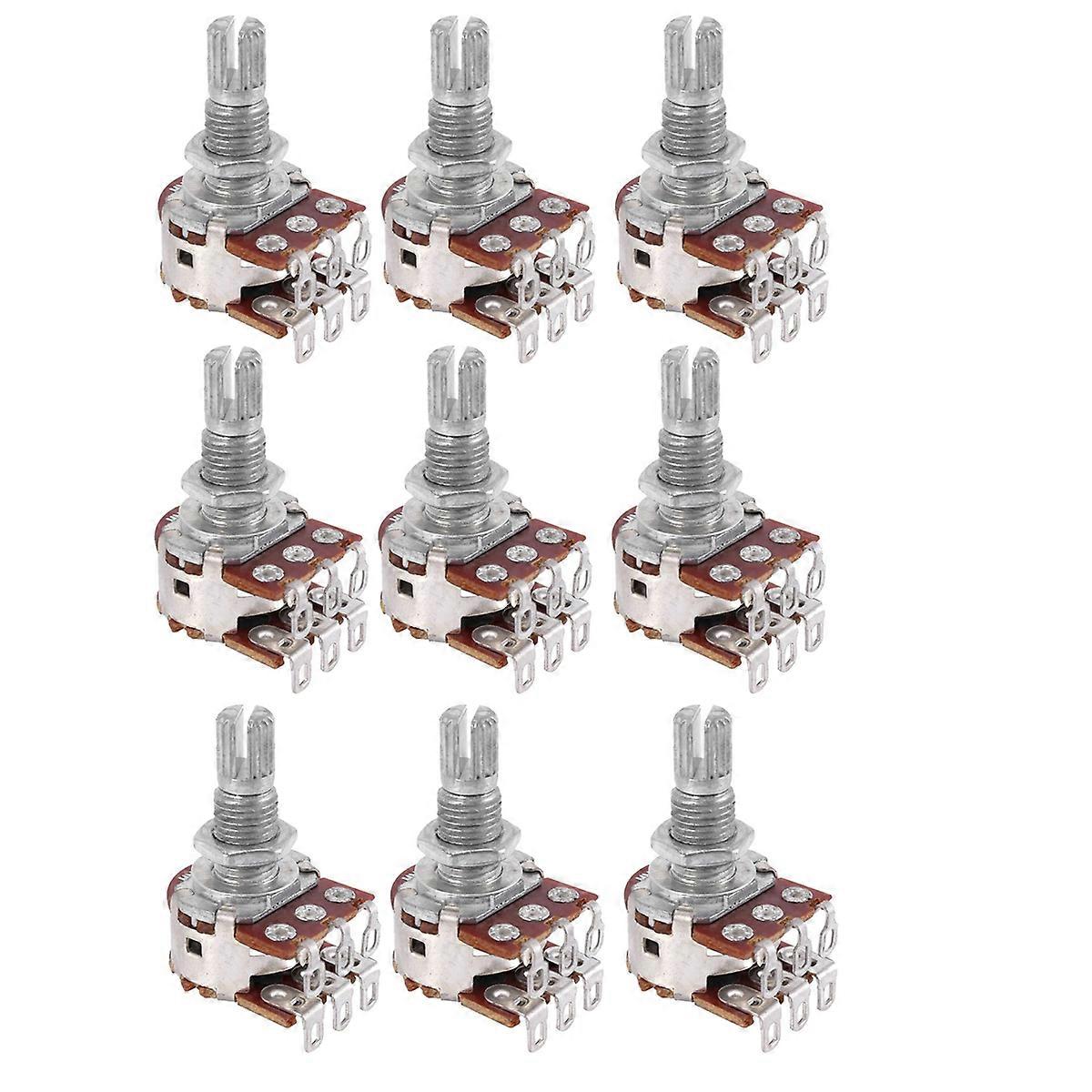 3 Pcs Guitar Bass Volume Tone Control Pots Potentiometer Switch MN25K