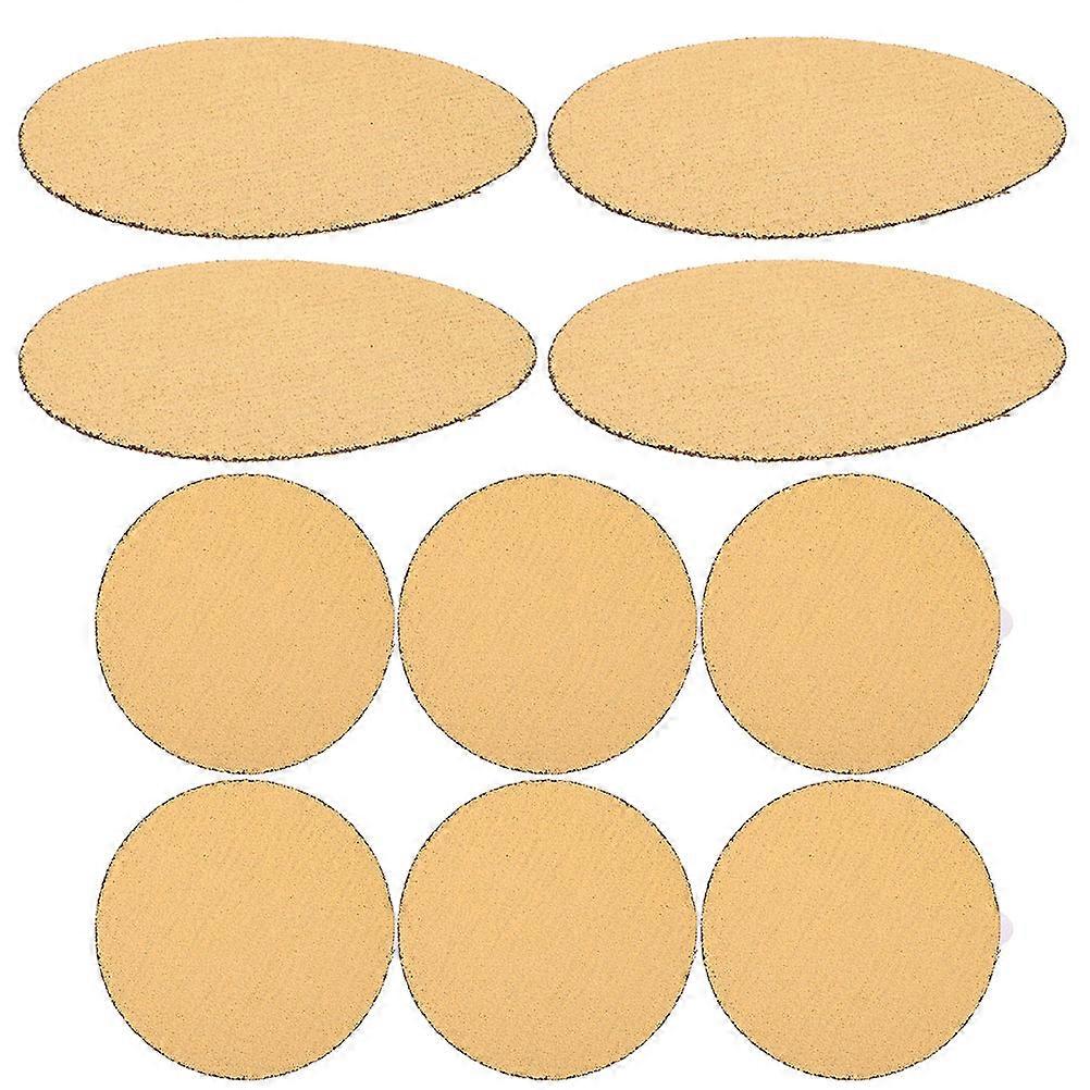 Grinding Discs Self-Adhesive Sandpaper Disk 6 Inch Coarse Sanding Initial Polishing 100 Grit 10Pcs