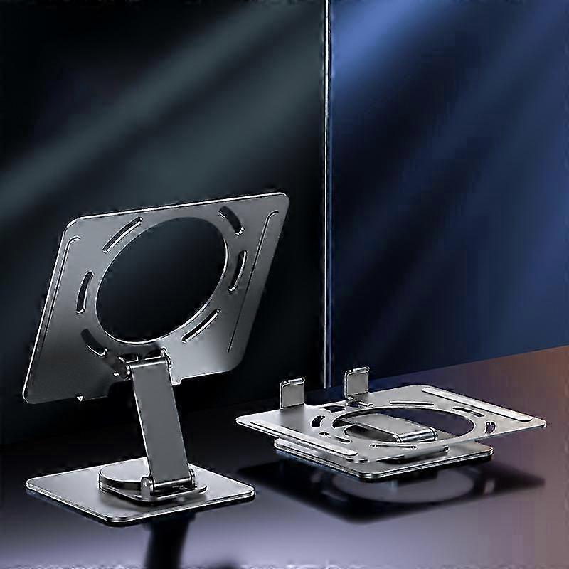 Adjustable 360 Degree Rotatable Tablet Stand, Silicone Pad Design for Bed, Fine Polishing, Space Efficient