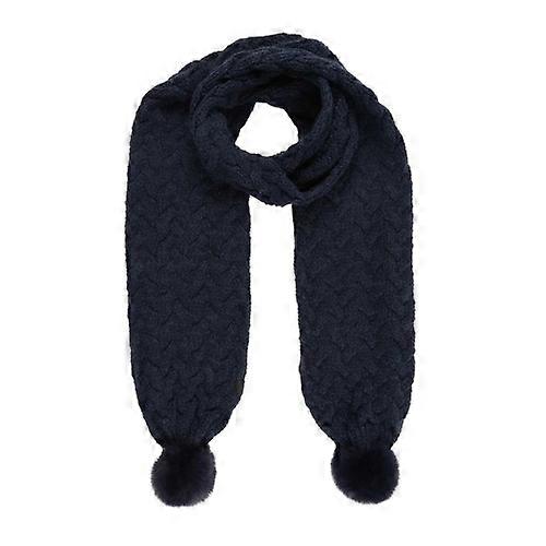 Regatta Lovella IV Chunky Cable Knit Pom Pom Scarf