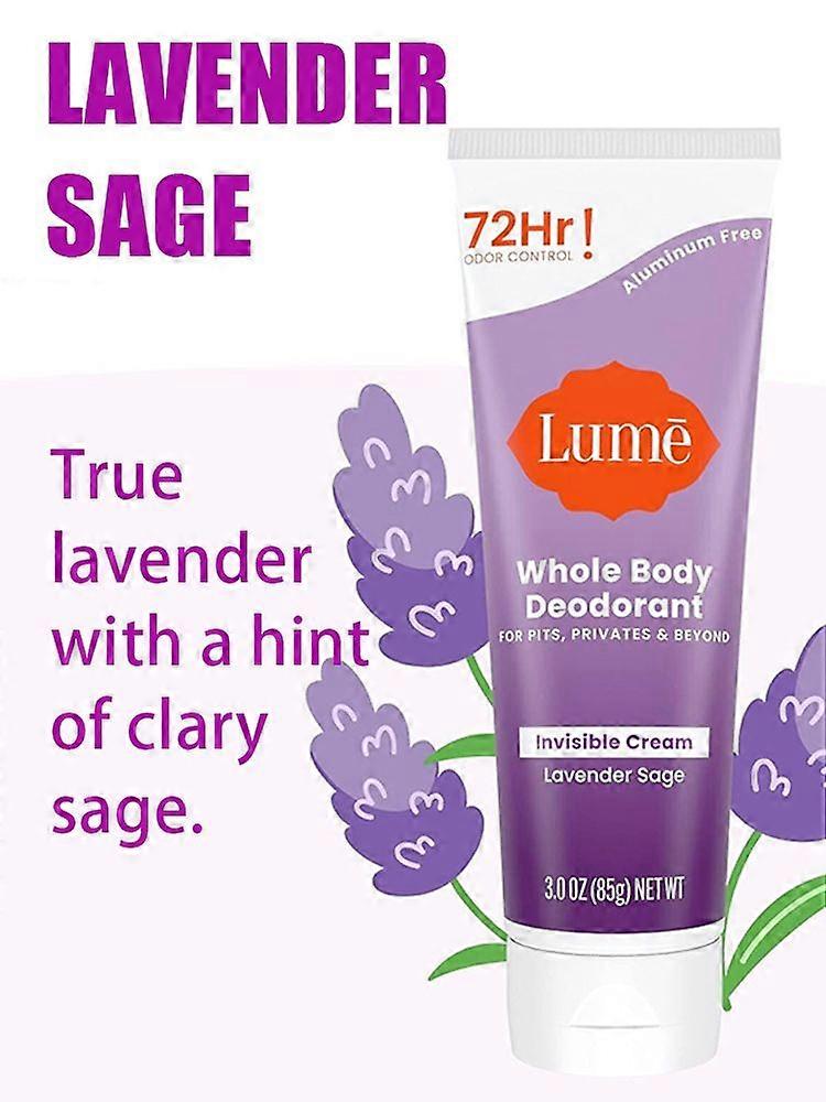 ルメの全身の消臭剤のクリームのきれいなタンジェリンの皮の金庫72Hrの臭気制御