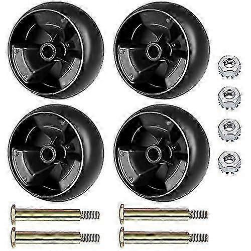 Deck wheels for MTD Cub Cadet Troy Bilt mowers - Replacement 112-0677 72-025