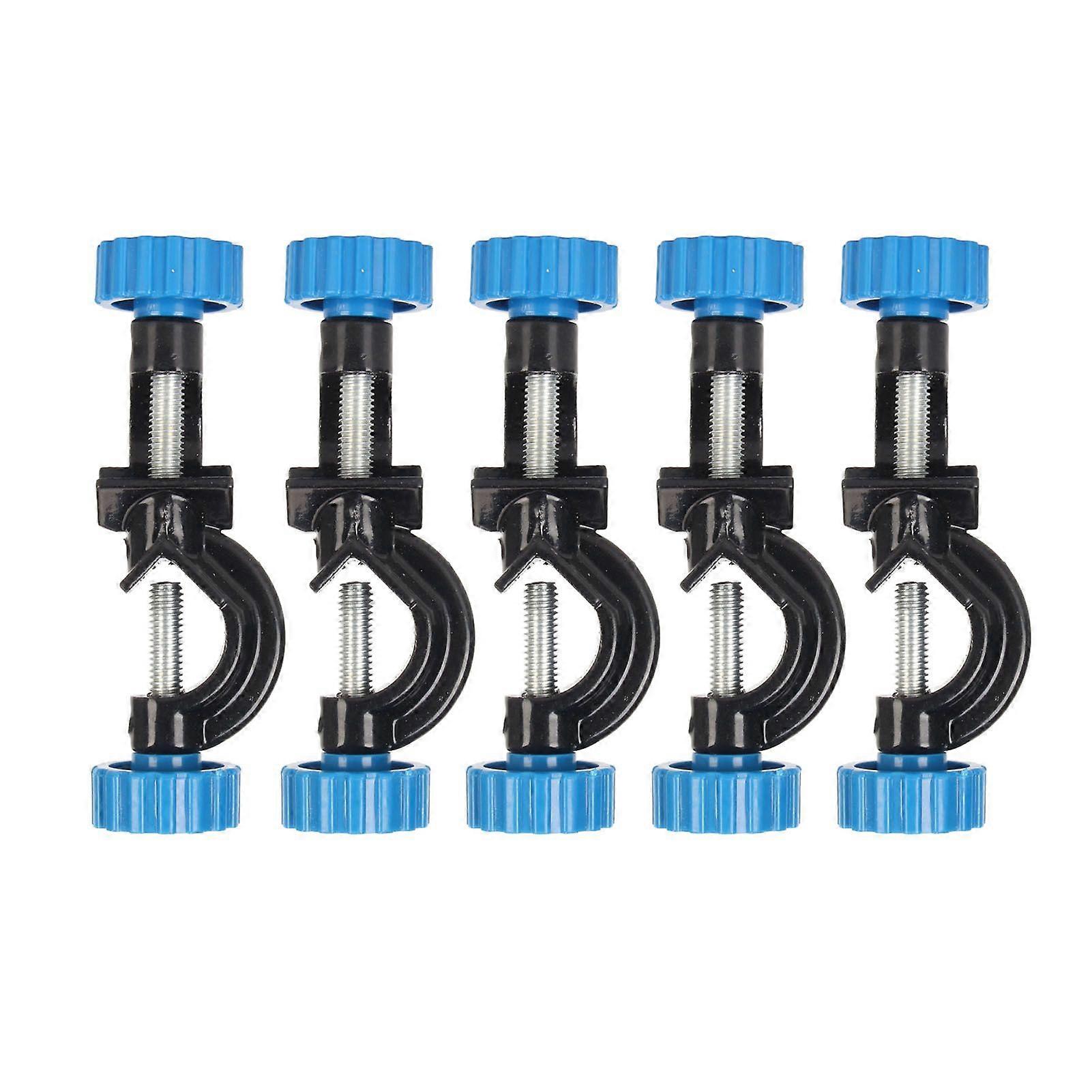 2025 Τελευταίο μοντέλο 5Pcs Lab Stand Clamp Holder Aluminum Alloy Right Angle