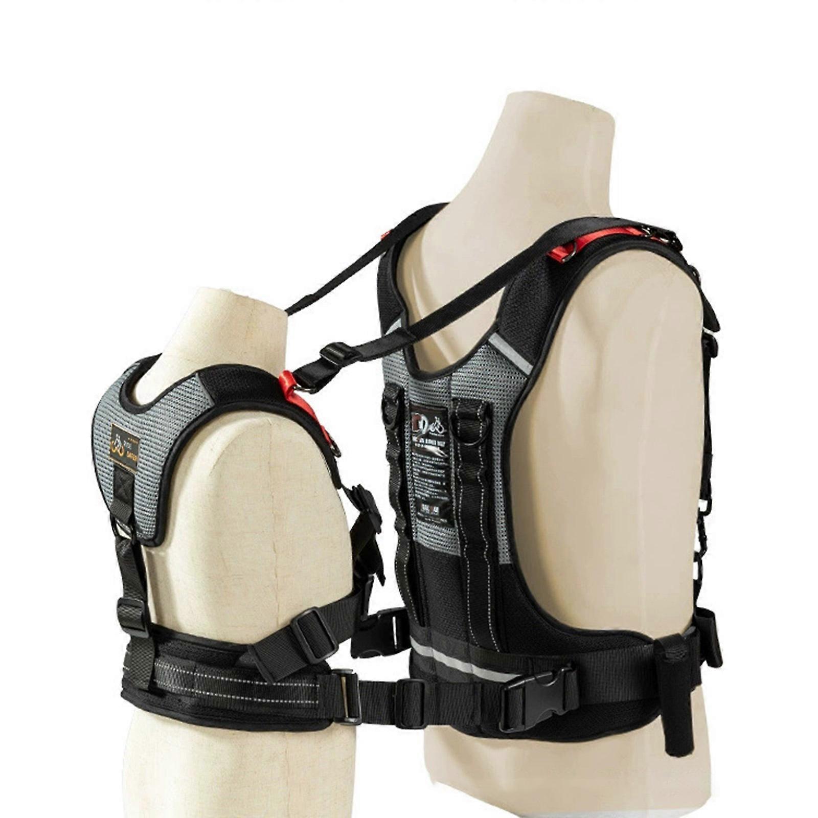 Quick Released Motorcycle Safety Harness Feature 360 Degree Reflective Lightweight Breathable Design for Kids