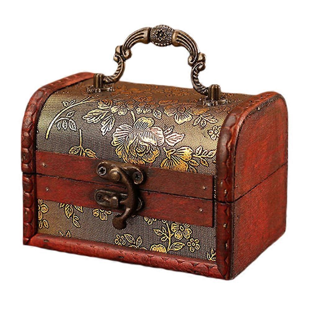 Multi Color Small Wooden Gift Box for Storage Use Ideal for Candies Biscuits 1pc