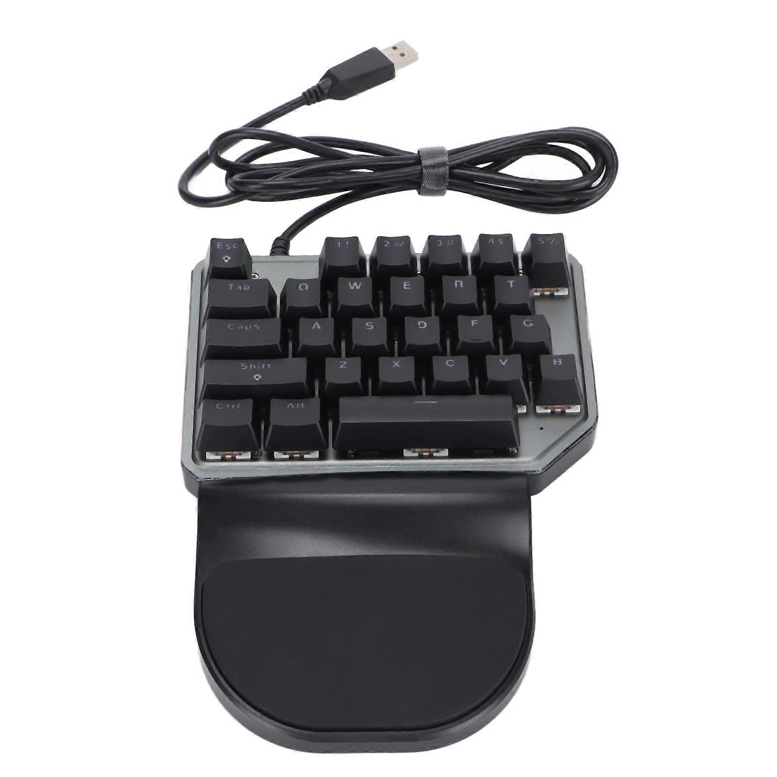 Single Hand Keyboard Wear Resisting Comfortable Grip Strong Performance Mechanical Keyboard
