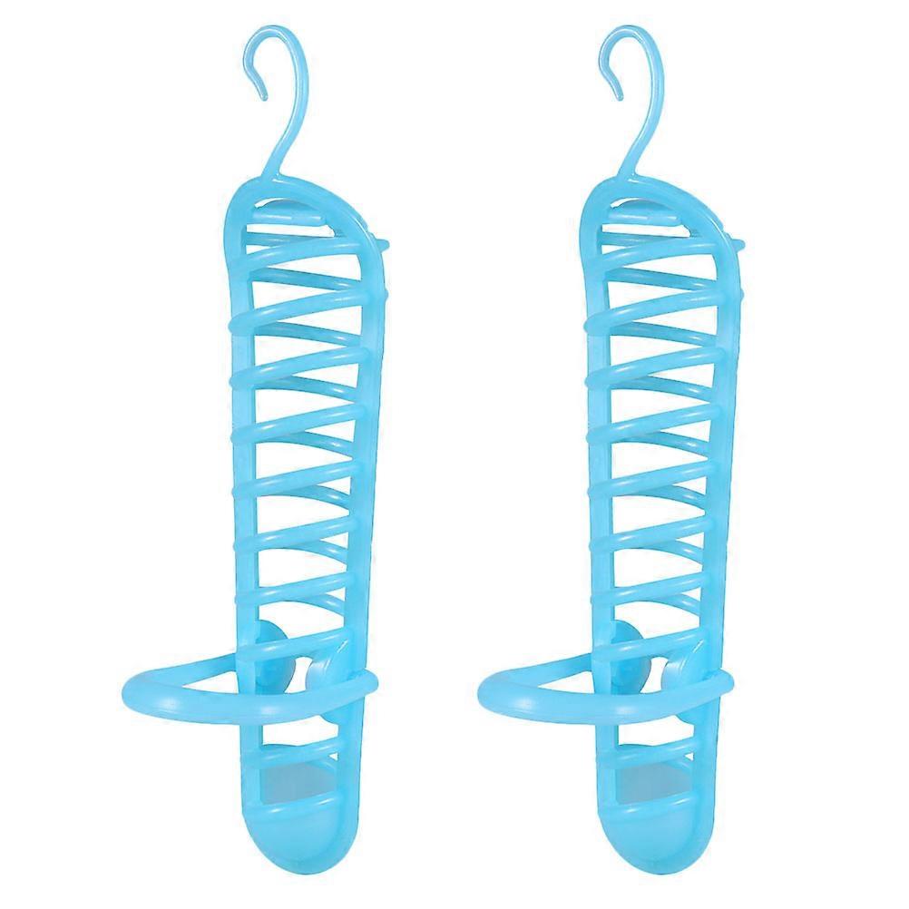 2pcs Durable Parrot Food Baskets with Perch Stand for Bird Cages – Compact Feeding Racks to Reduce Waste and Encourage Foraging Fun