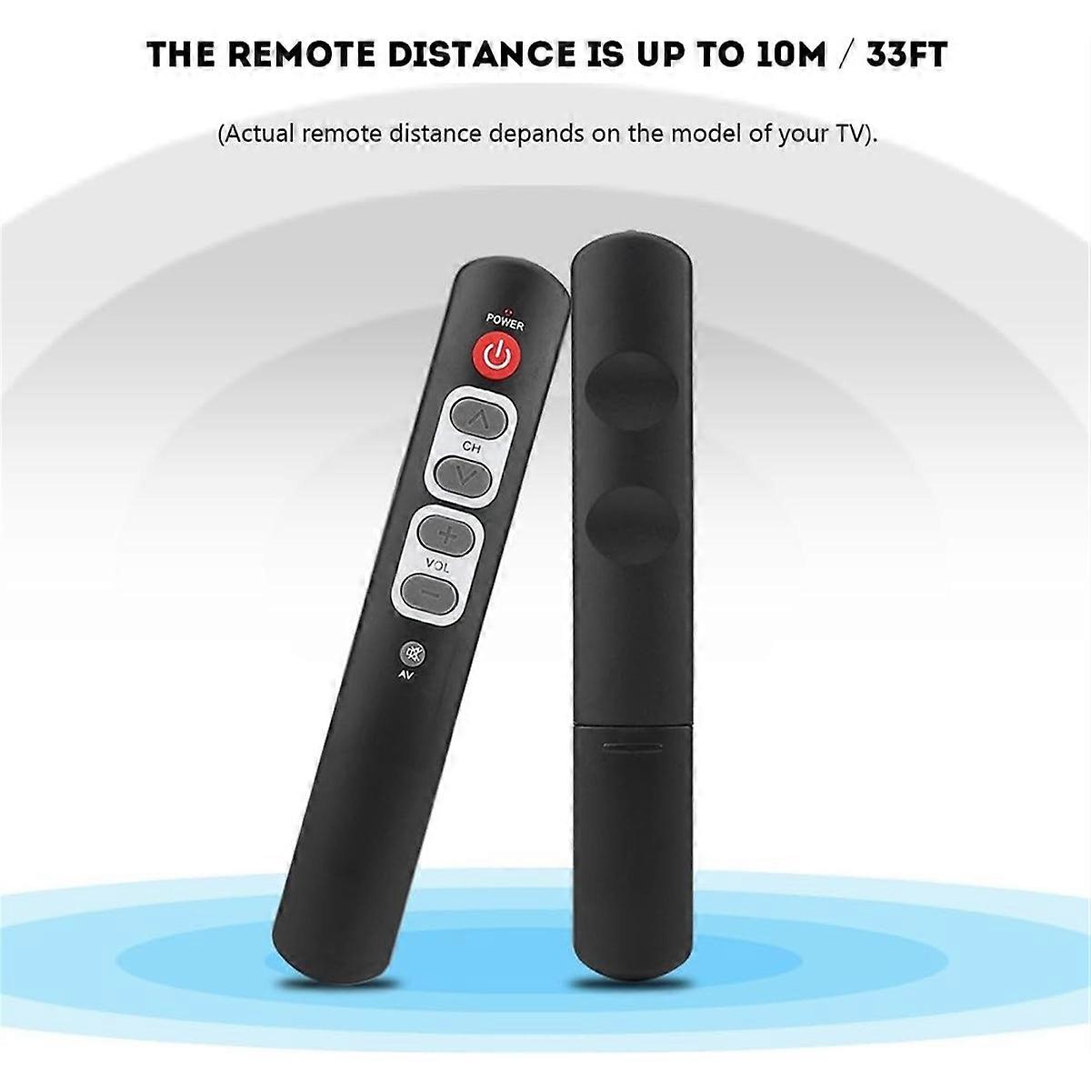 Learning Remote Control Big Buttons Seniors Elderly Universal Programmable TV Remote Supports TV STB